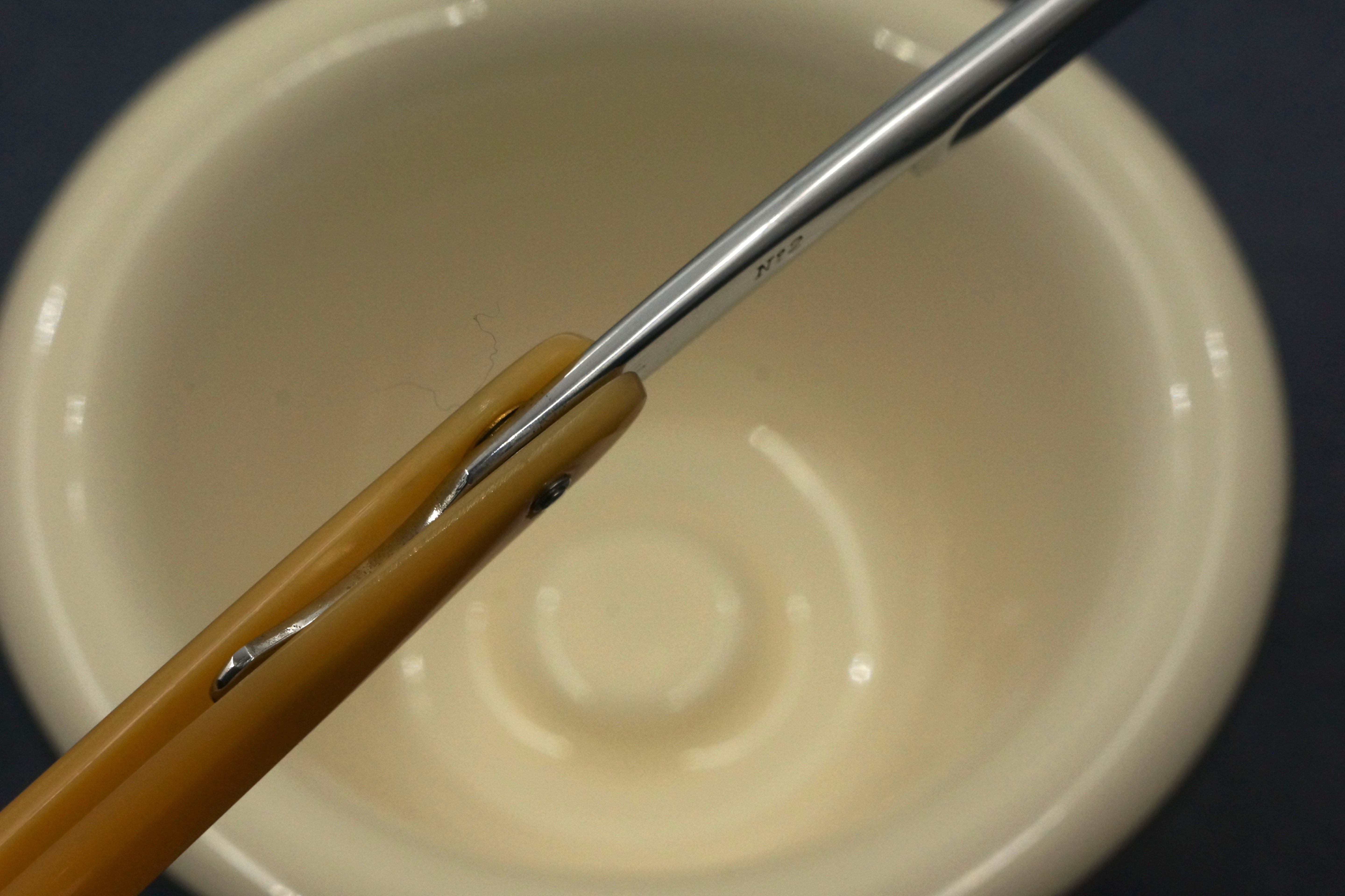 C.V. Heljestrand MK No.2 4/8 Blade - Excellent Eskilstuna Sweden Straight Razor - Shave Ready (Copy)