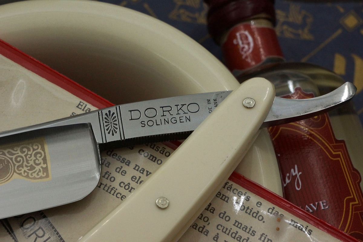 Dorko No. 401 - RARE NOS Extra Hollow Vintage Solingen Straight Razor - Shave Ready