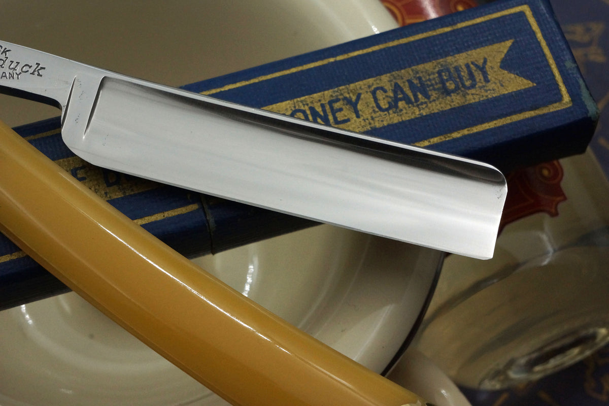 Dubl Duck Stainless 11/16 Blade - Very Rare Near Mint Vintage Solingen Straight Razor - Shave Ready