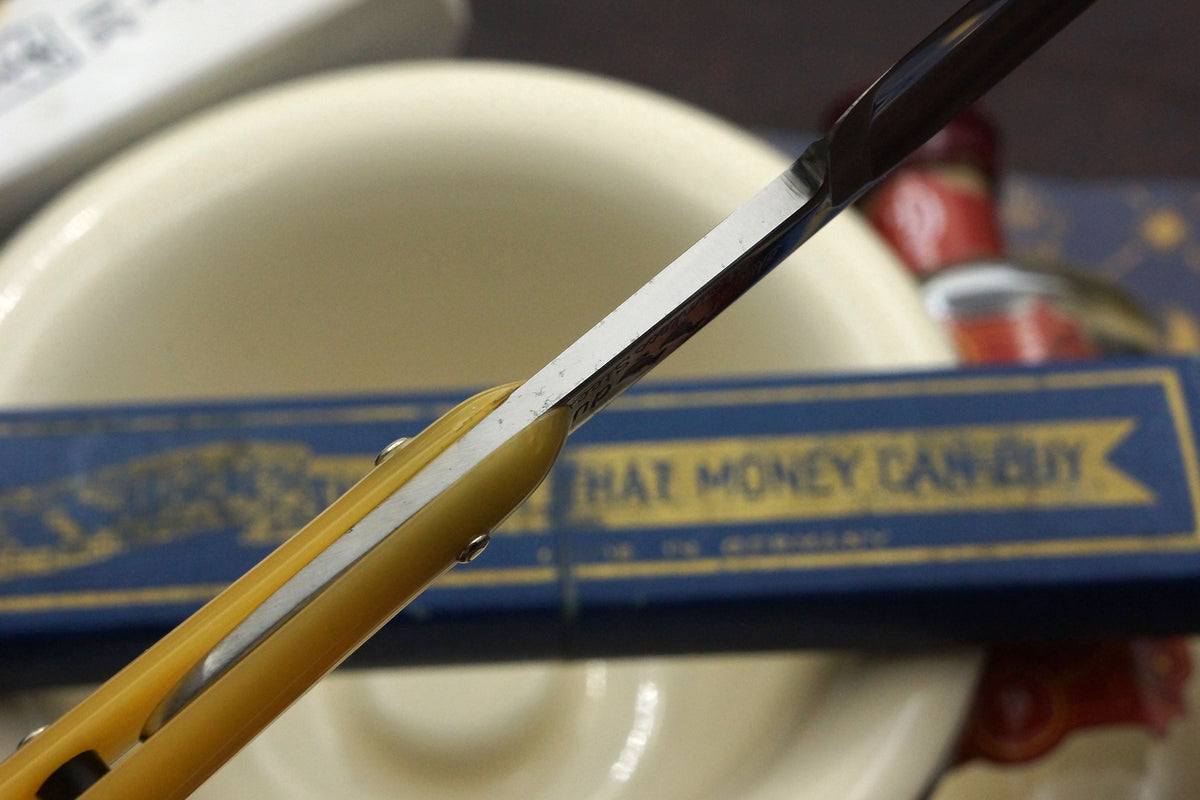 Dubl Duck Stainless 11/16 Blade - Very Rare Near Mint Vintage Solingen Straight Razor - Shave Ready