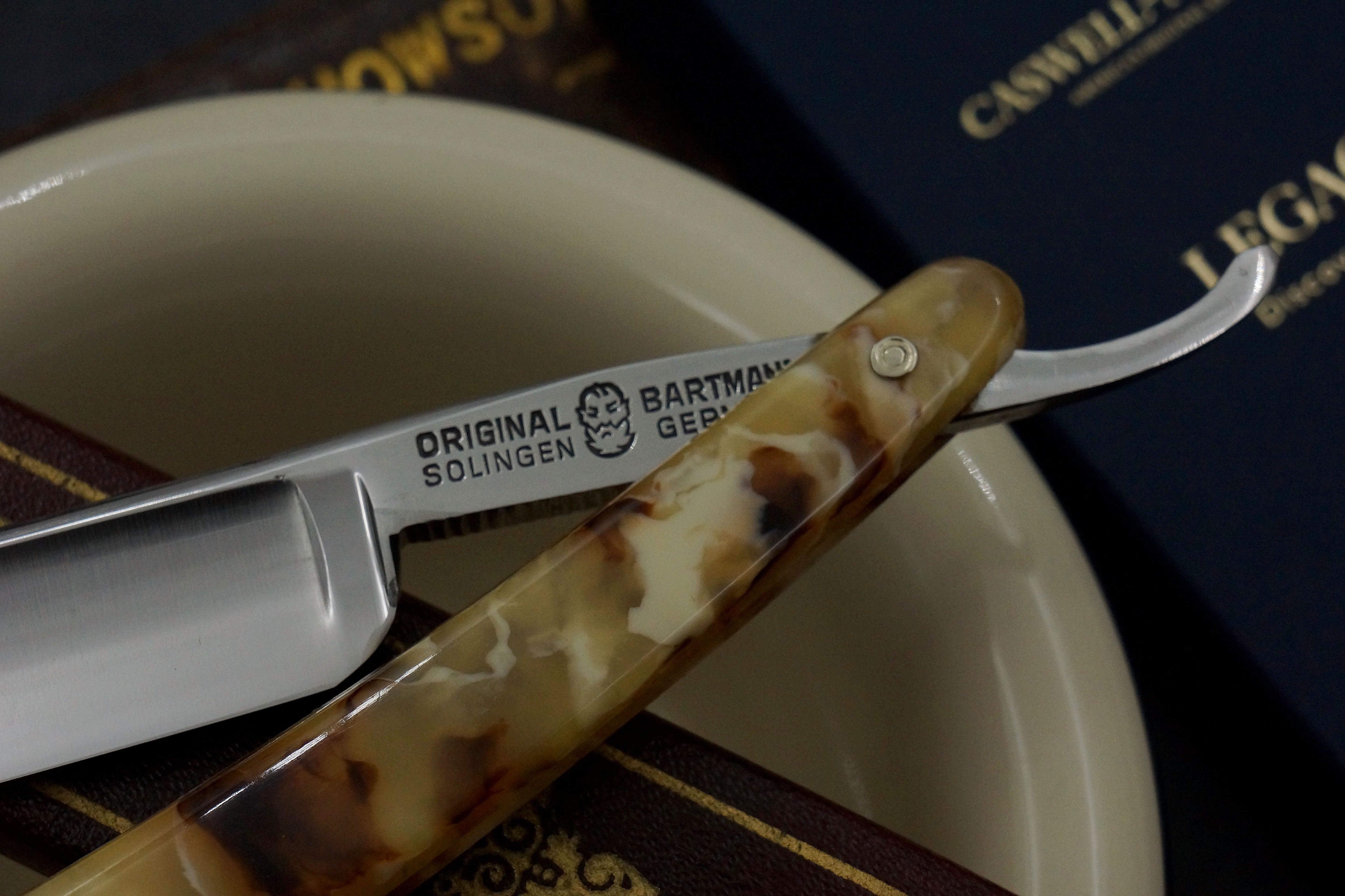 Bartmann No.86 Near Pristine 11/16 Full Hollow Blade - Vintage Solingen Straight Razor - Shave Ready