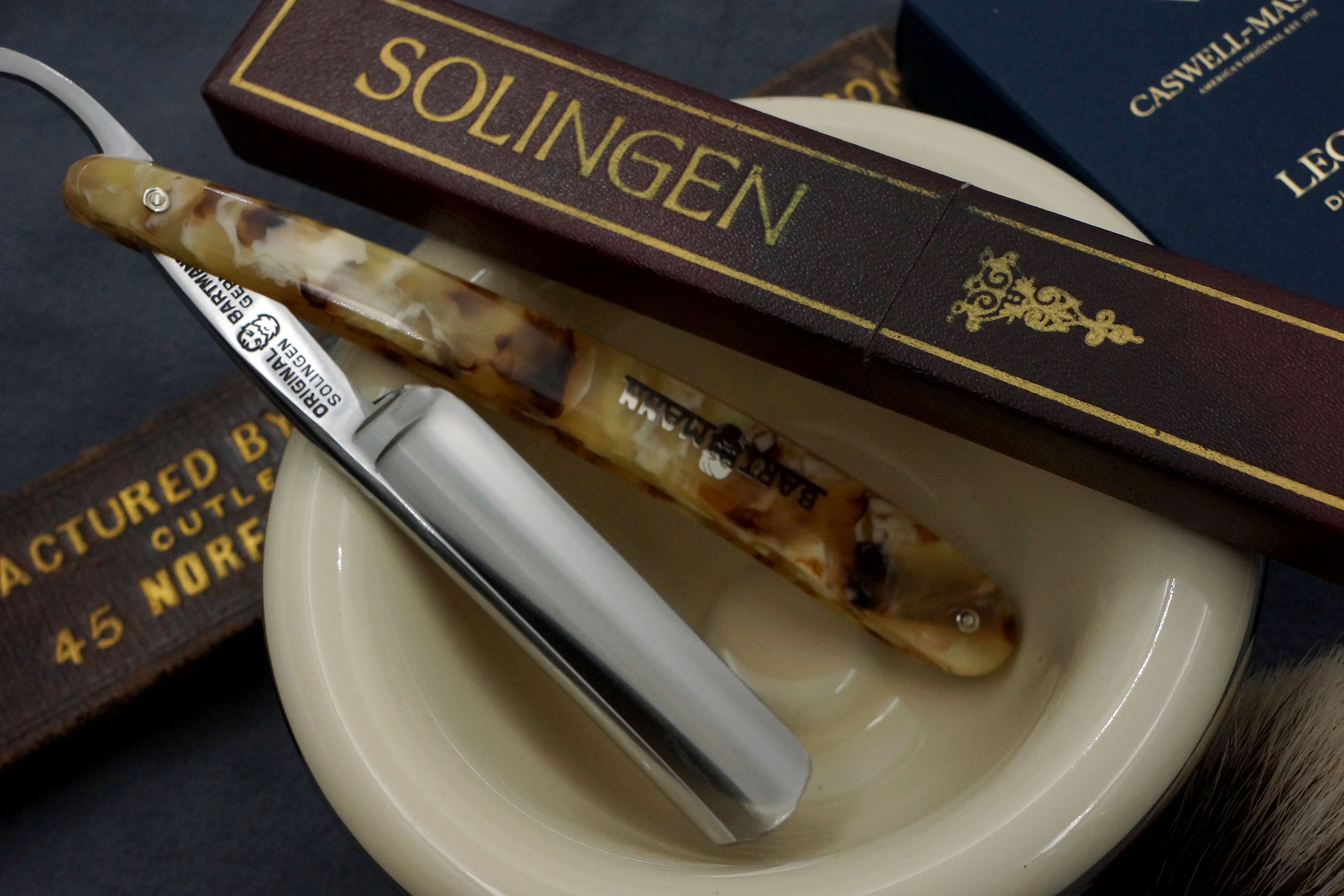 Bartmann No.86 Near Pristine 11/16 Full Hollow Blade - Vintage Solingen Straight Razor - Shave Ready