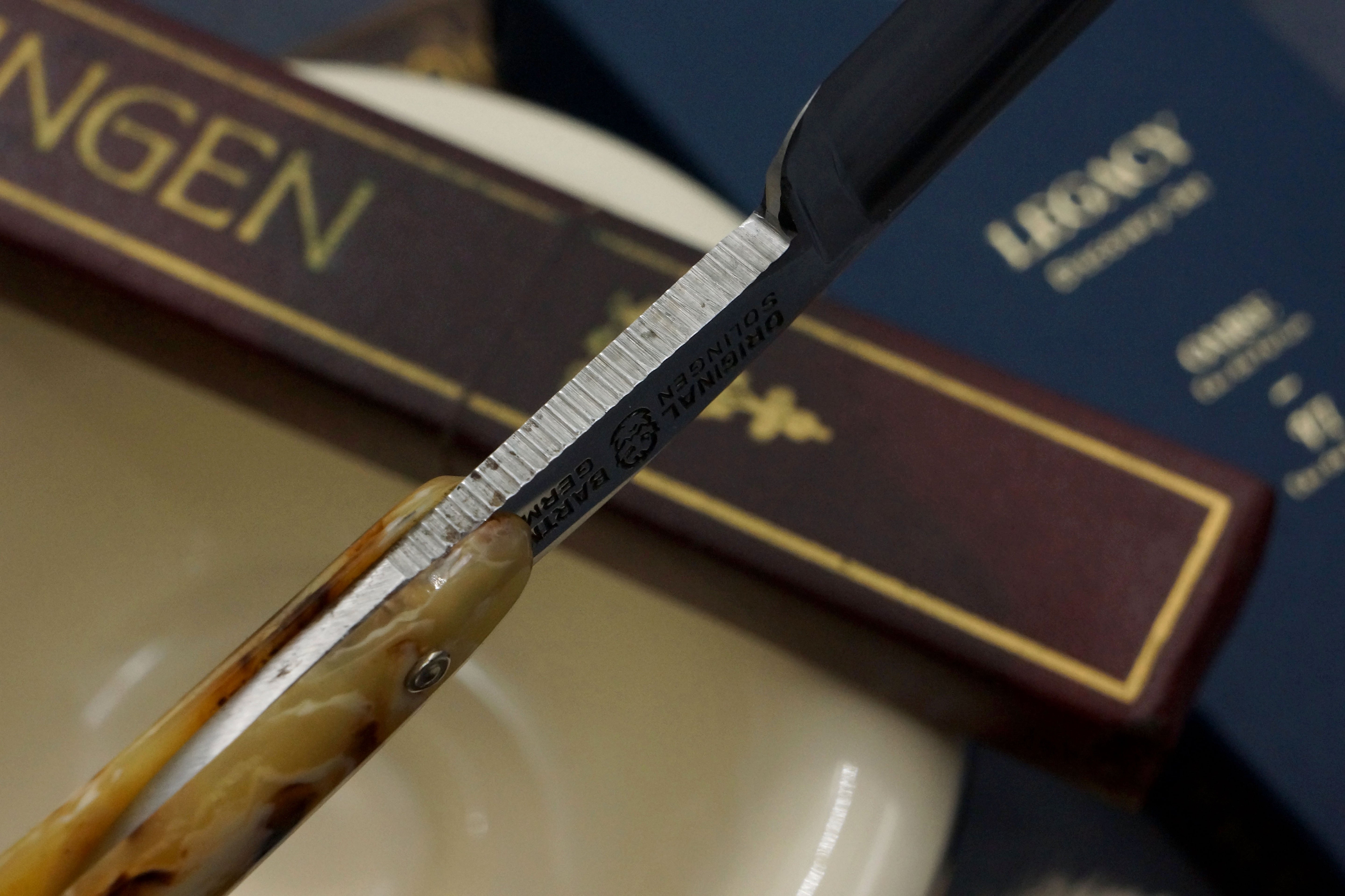 Bartmann No.86 Near Pristine 11/16 Full Hollow Blade - Vintage Solingen Straight Razor - Shave Ready