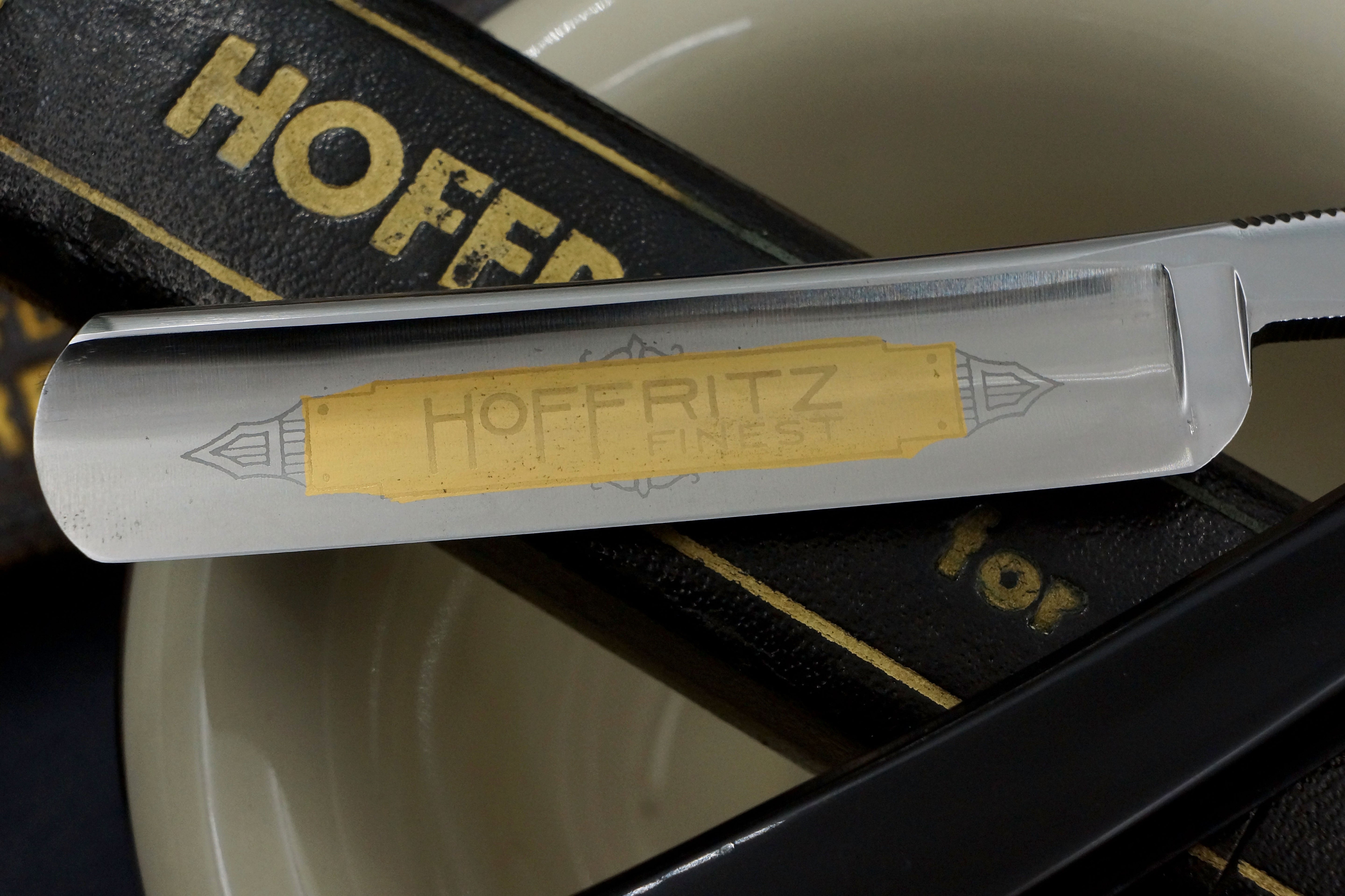 Hoffritz Cutlery 11/16" Near Pristine Vintage Solingen Straight Razor - Shave Ready