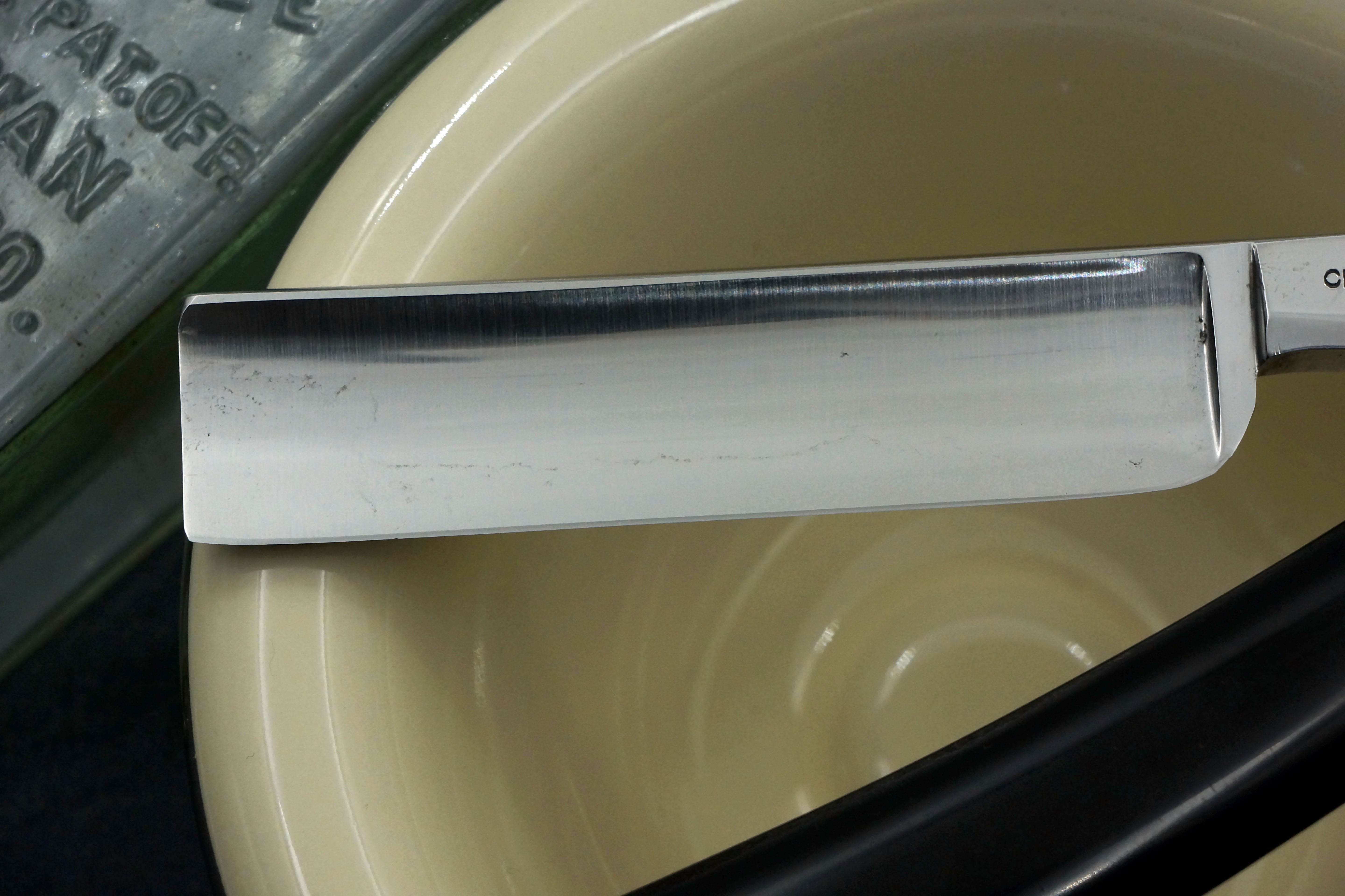 Challenge Cutlery 11/16 Full Hollow Blade - Vintage American Straight Razor - Shave Ready