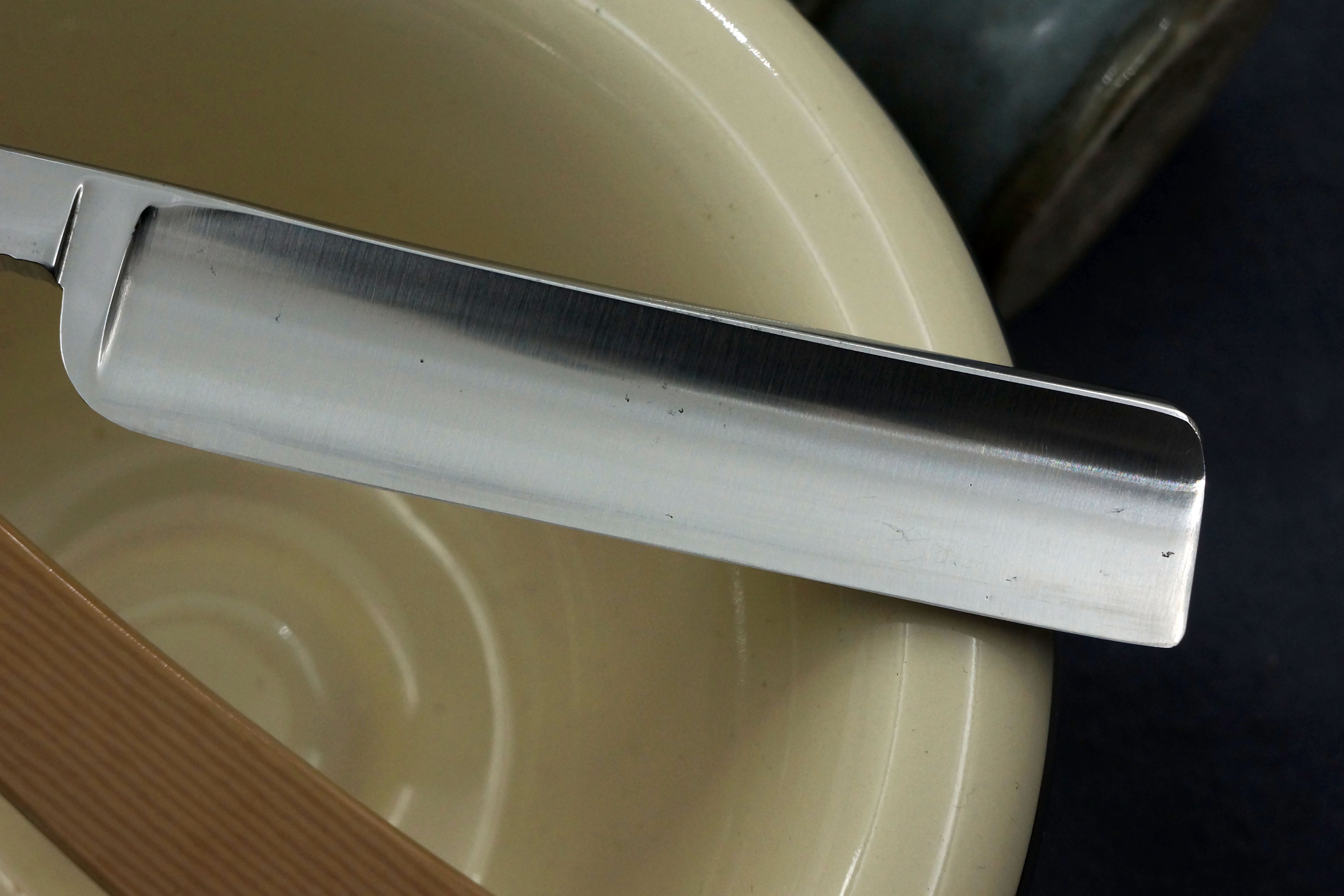 John Engstrom Jr. 5/8 Full Hollow Blade - Excellent ++ American Straight Razor - Shave Ready