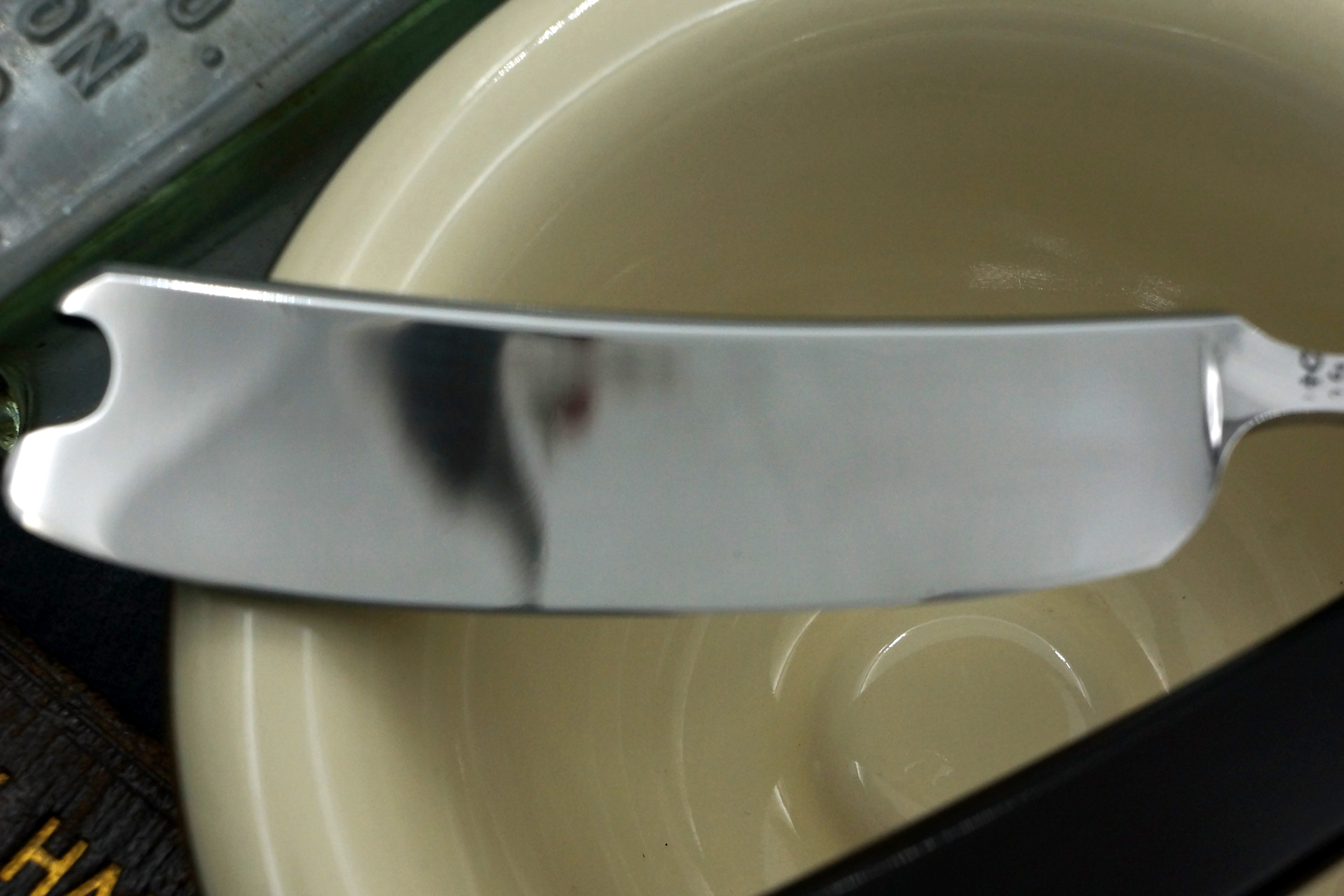 Joseph Elliot - Rare Double Thumbnotch - 7/8 Near Wedge Restored Sheffield Straight Razor - Shave Ready
