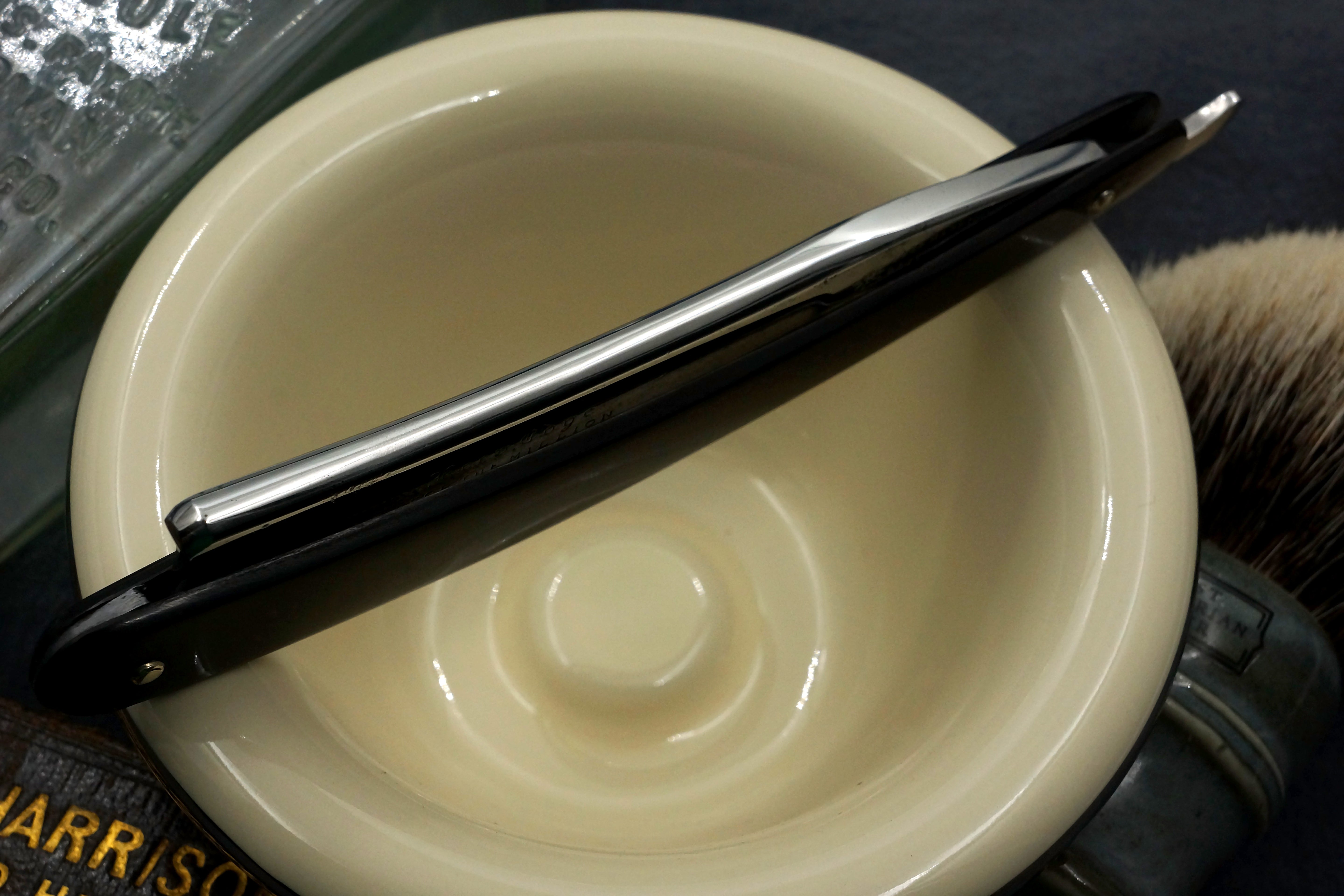 Mappin & Bros. "Keen Edge - For the Million" 13/16 Near Wedge - Handsome Fully Restored Sheffield Straight Razor - Shave Ready