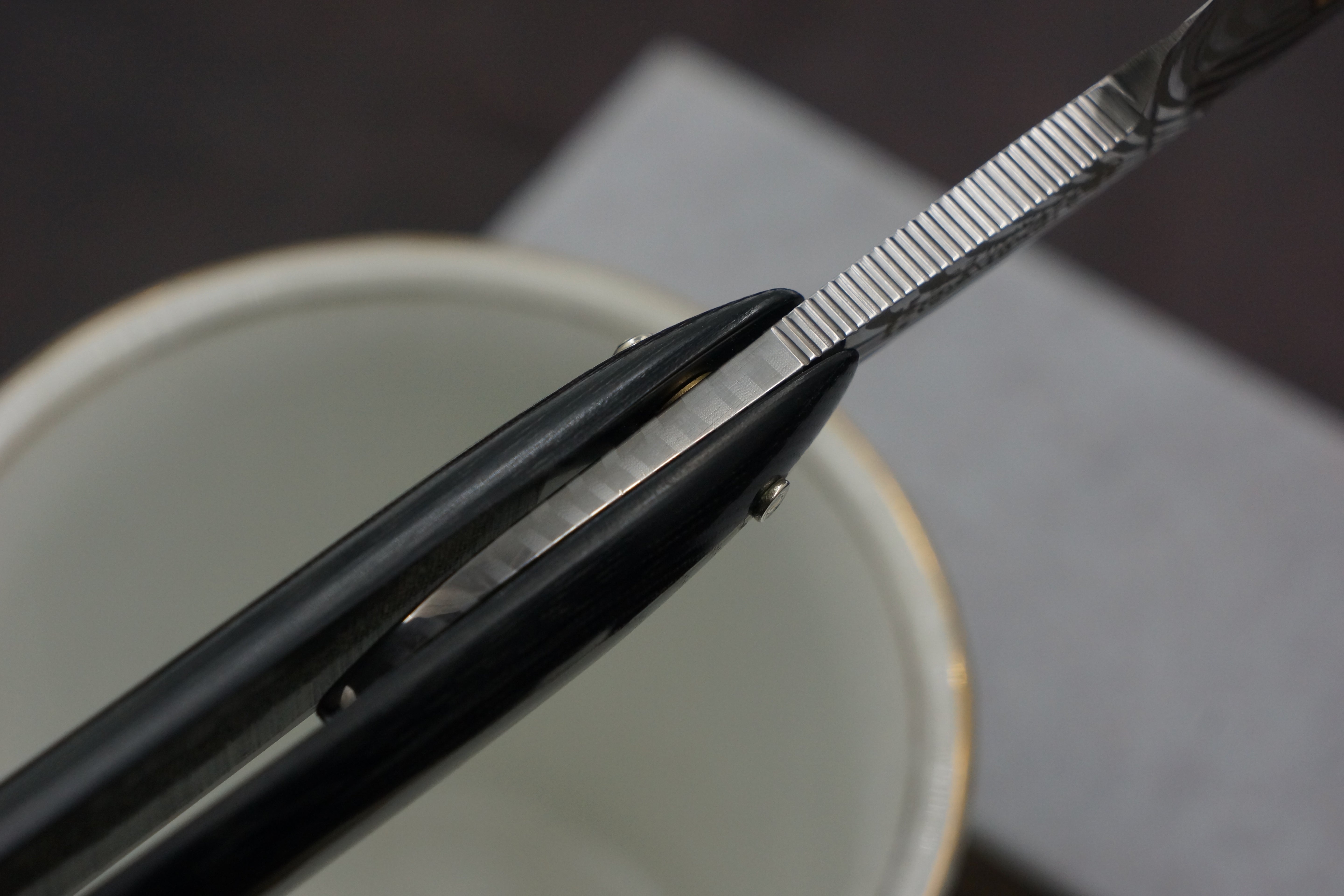 Dovo "En Vogue" No. 105 - Preowned Fancy 11/16 Full Hollow Blade - Solingen Straight Razor - Shave Ready