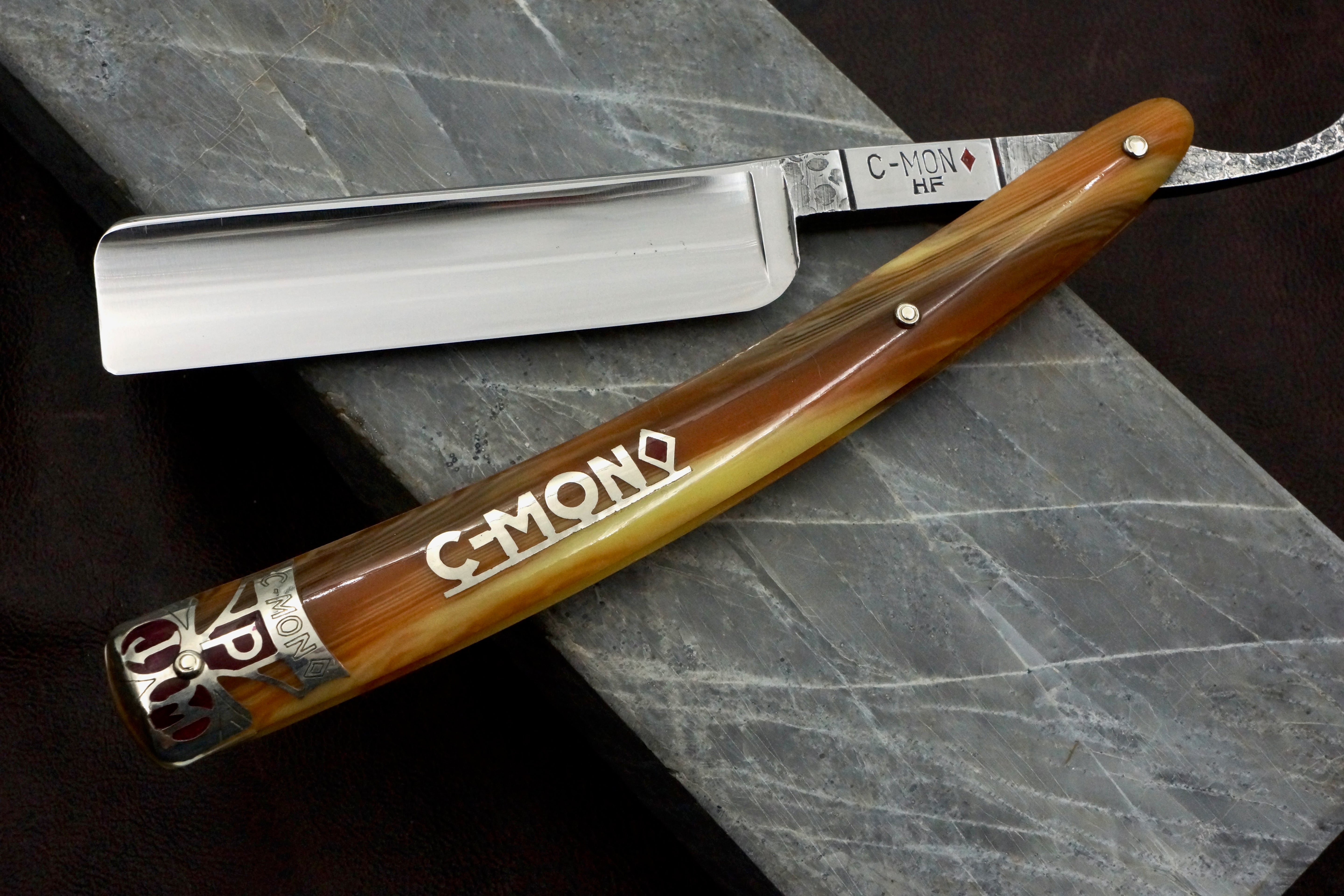 Peter J. Michels CMON HF - Near Pristine 5/8 Blade - Vintage Solingen Straight Razor - Shave Ready