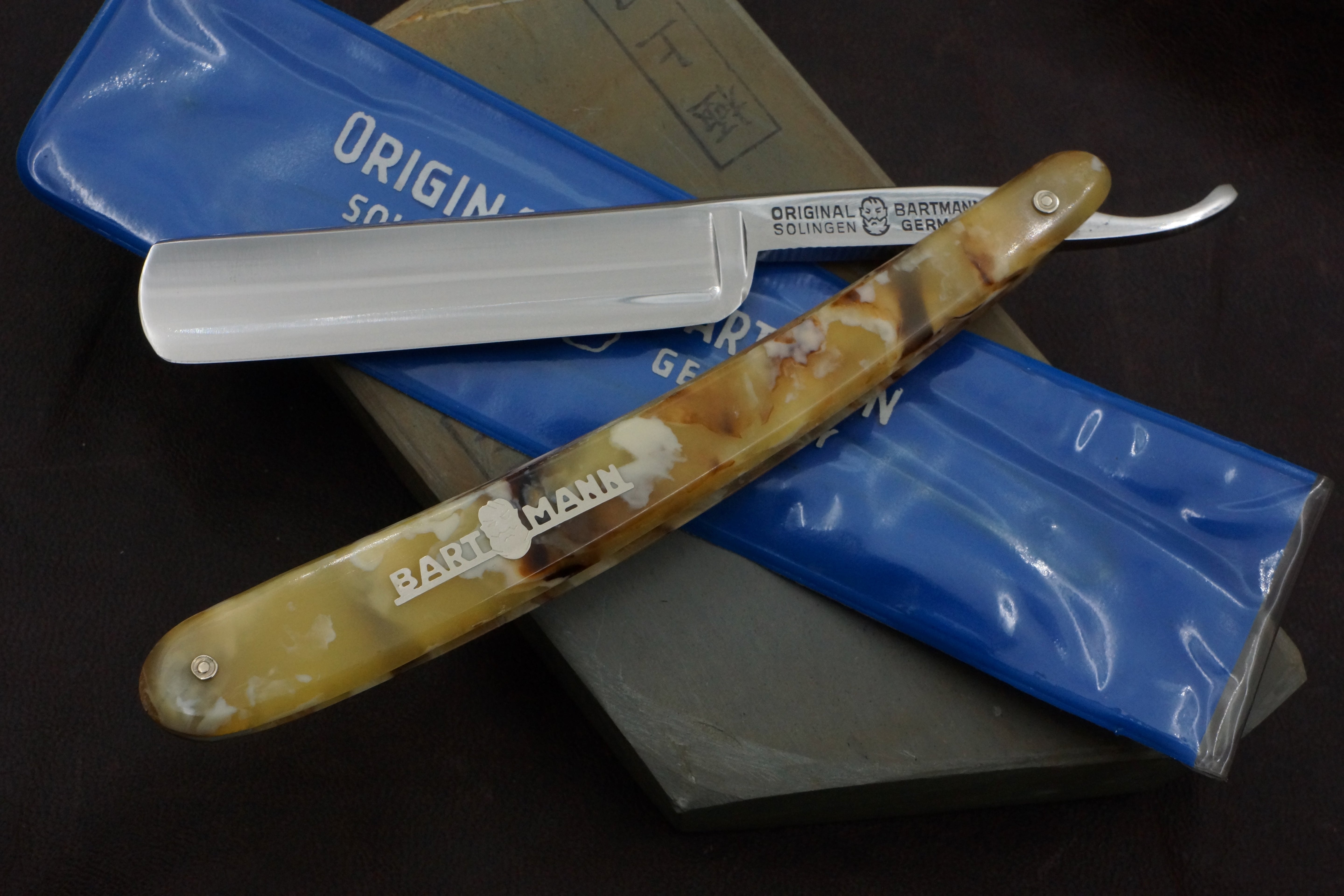 Bartmann No.86 Near Pristine 11/16 Full Hollow Blade - Vintage Solingen Straight Razor - Shave Ready