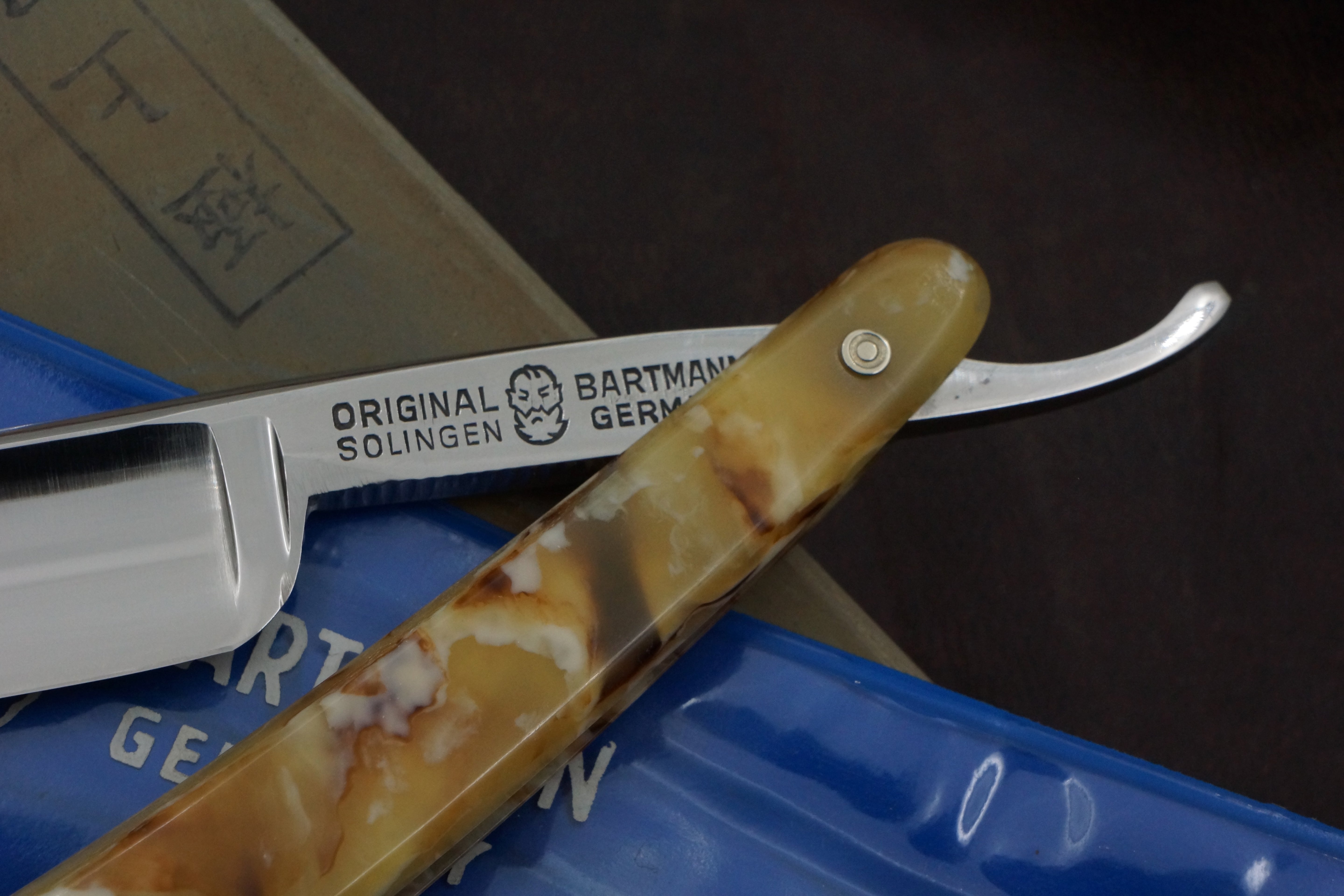 Bartmann No.86 Near Pristine 11/16 Full Hollow Blade - Vintage Solingen Straight Razor - Shave Ready