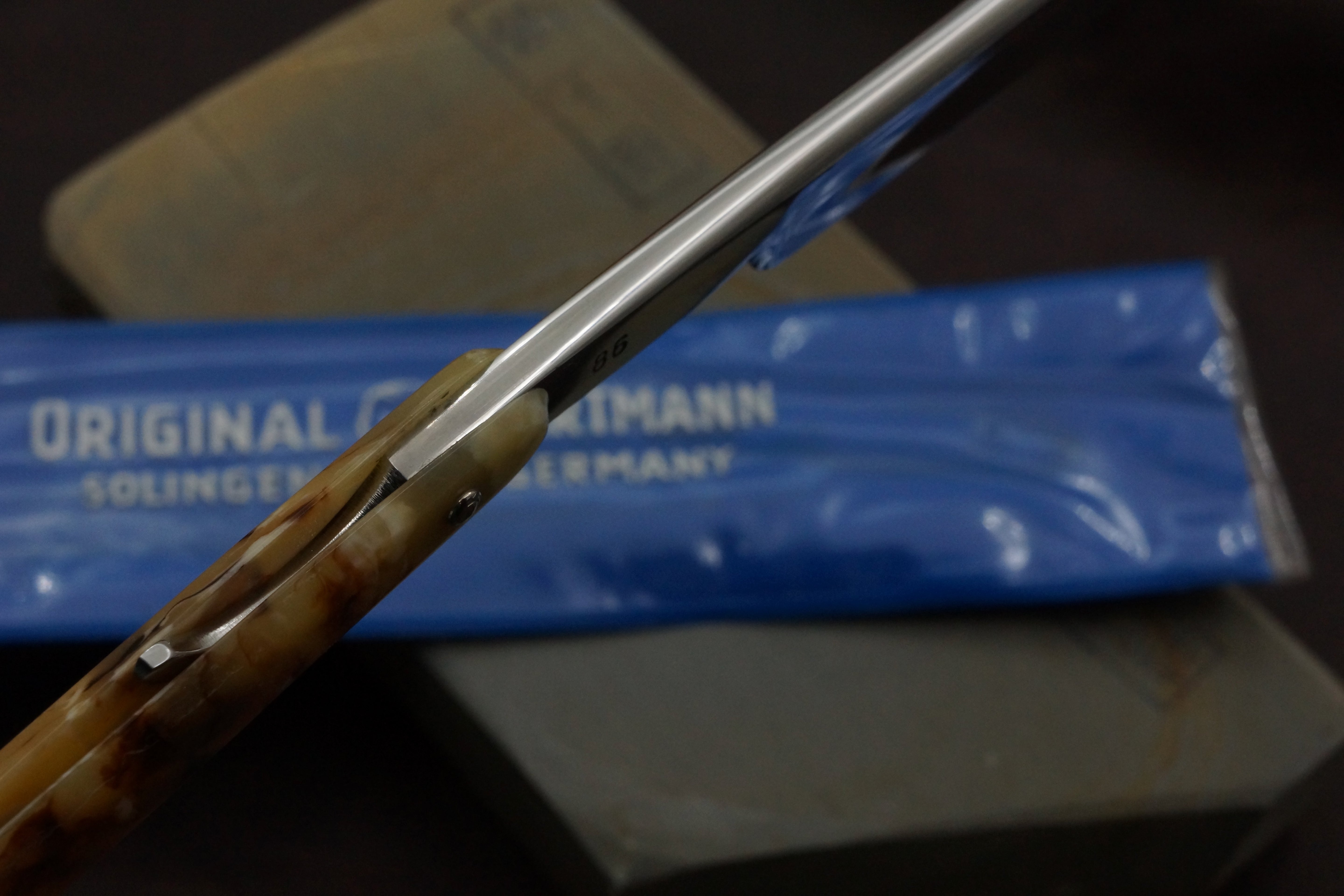 Bartmann No.86 Near Pristine 11/16 Full Hollow Blade - Vintage Solingen Straight Razor - Shave Ready