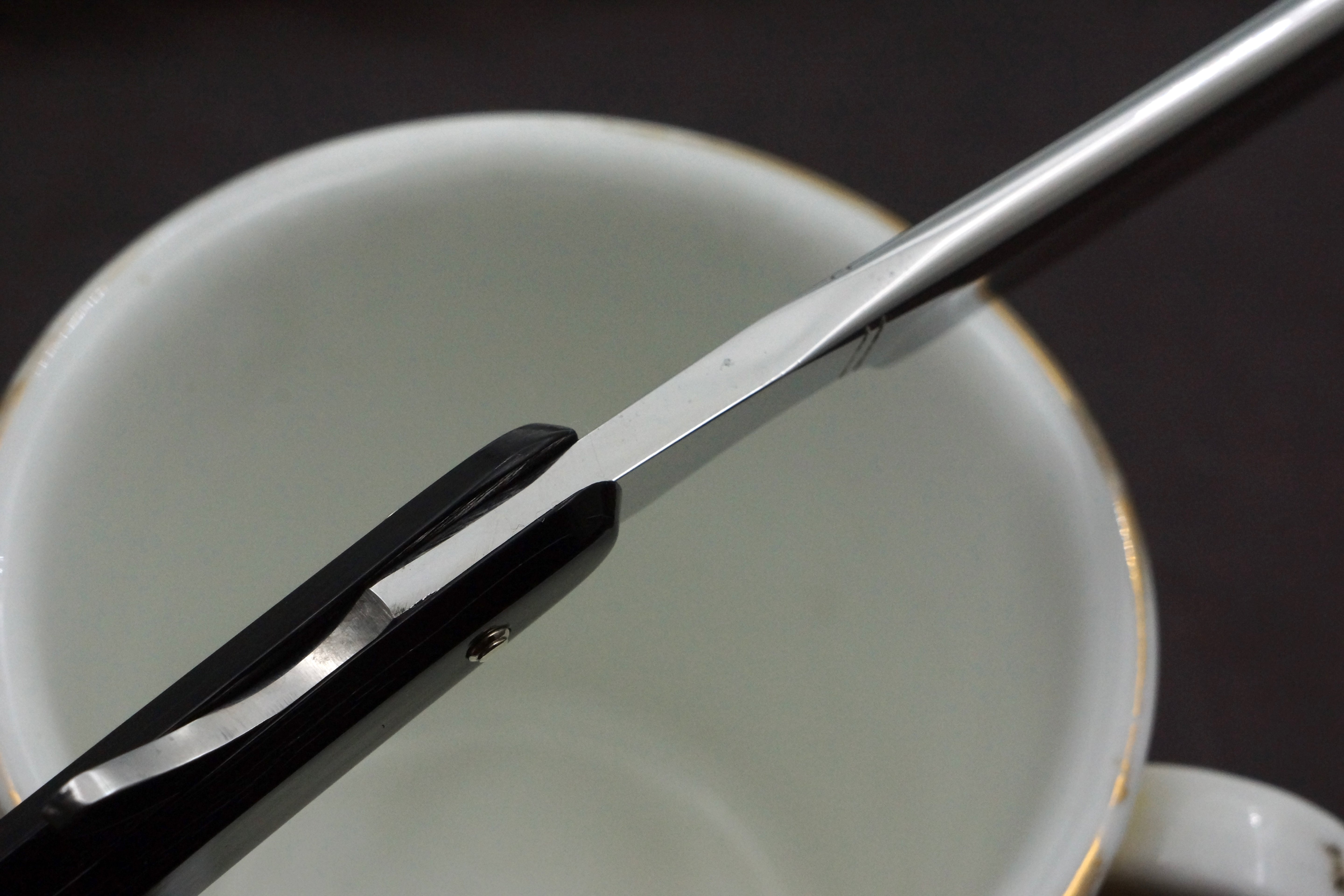 David Issard - Very Rare Like New 6/8 Full Hollow Blade - Vintage French Straight Razor - Shave Ready