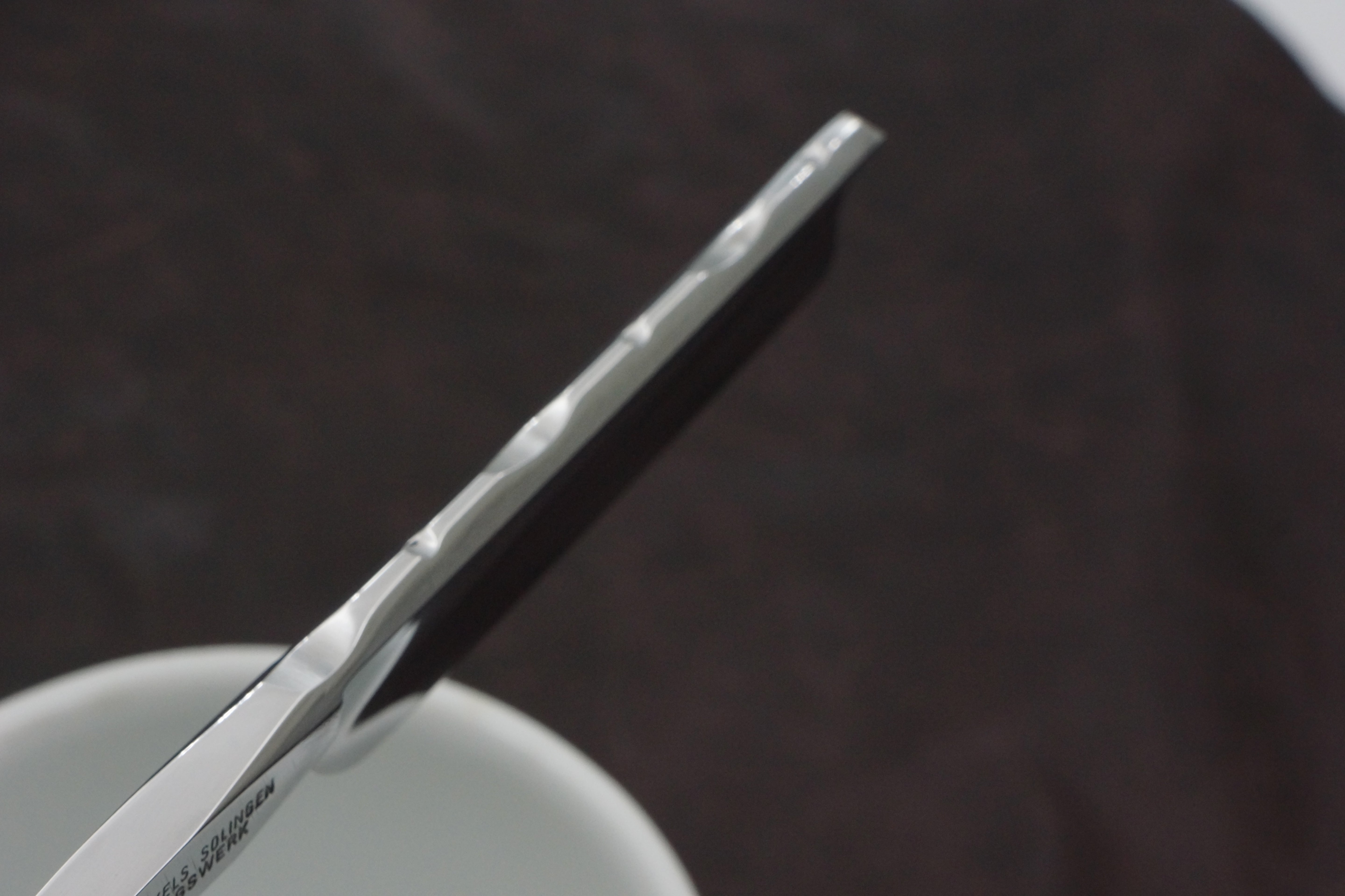 Henckels Friodur 15/16 Worked Spine Fancy Blade - Stainless Steel Full Hollow - Solingen Straight Razor - Shave Ready