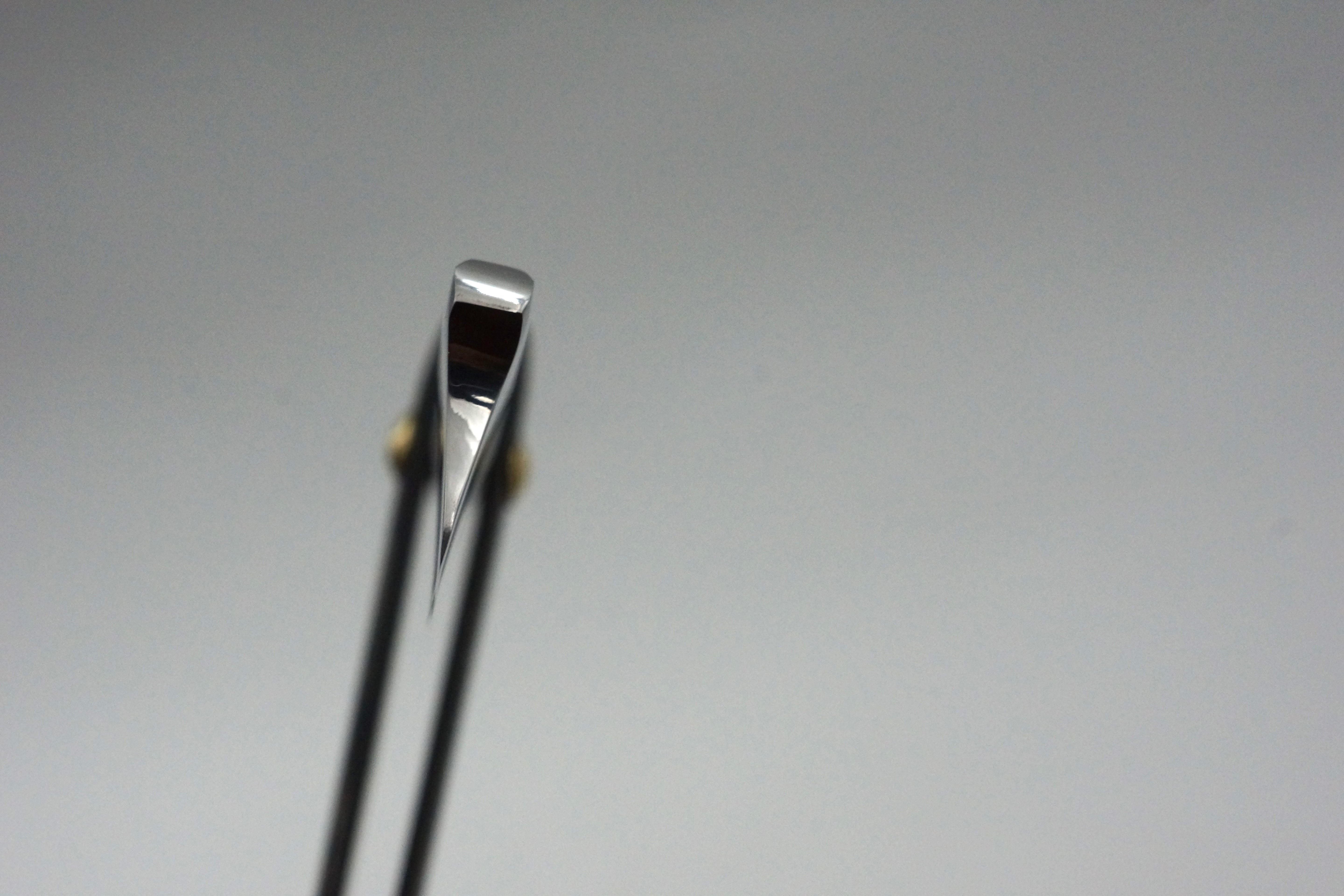 Griffith 1084 Steel 17/16 Quarter Hollow Fancy Blade - Horn Scales Artisan Straight Razor