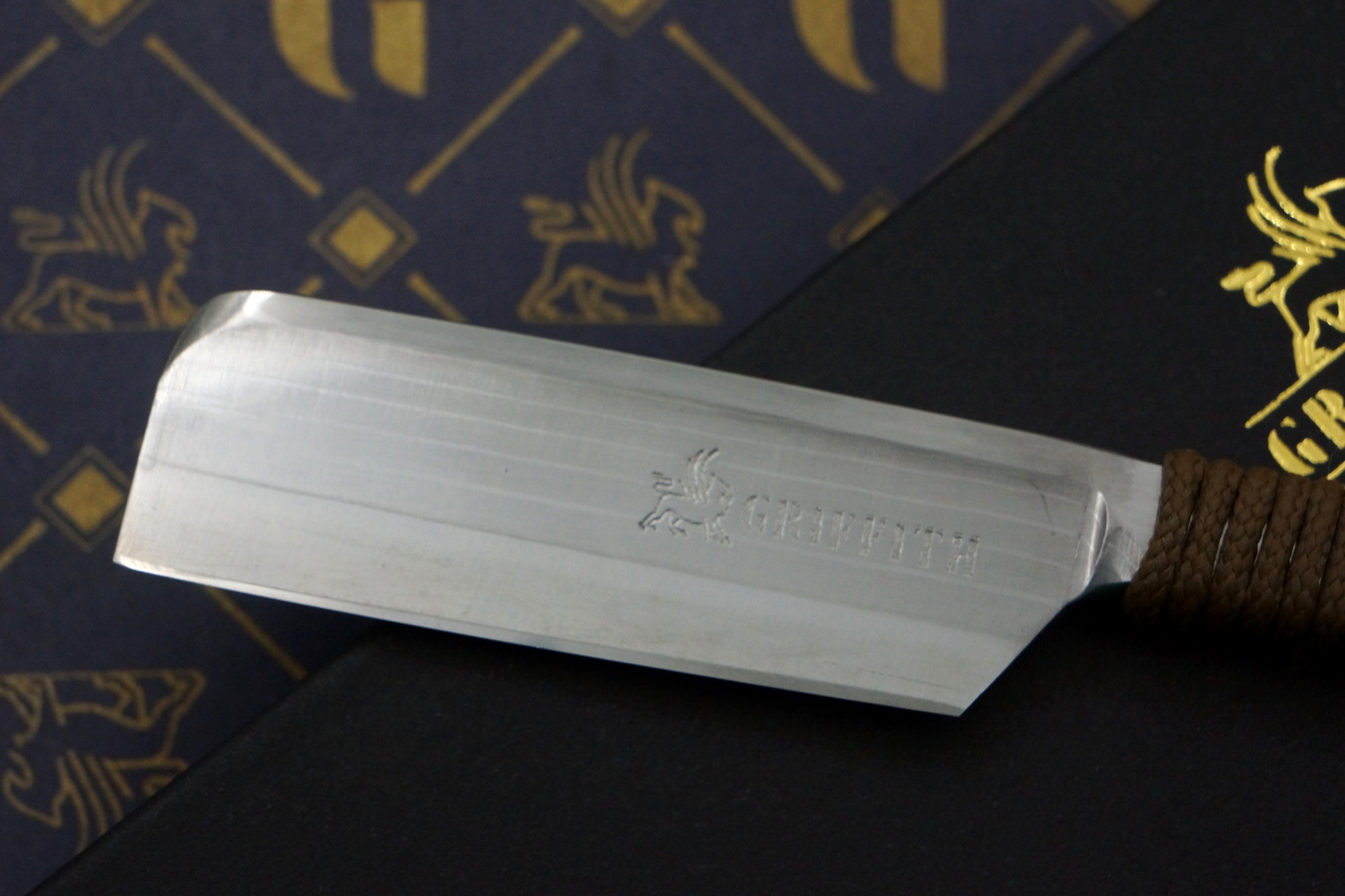 Griffith San Mai 6/8 Kamisori Artisan Straight Razor