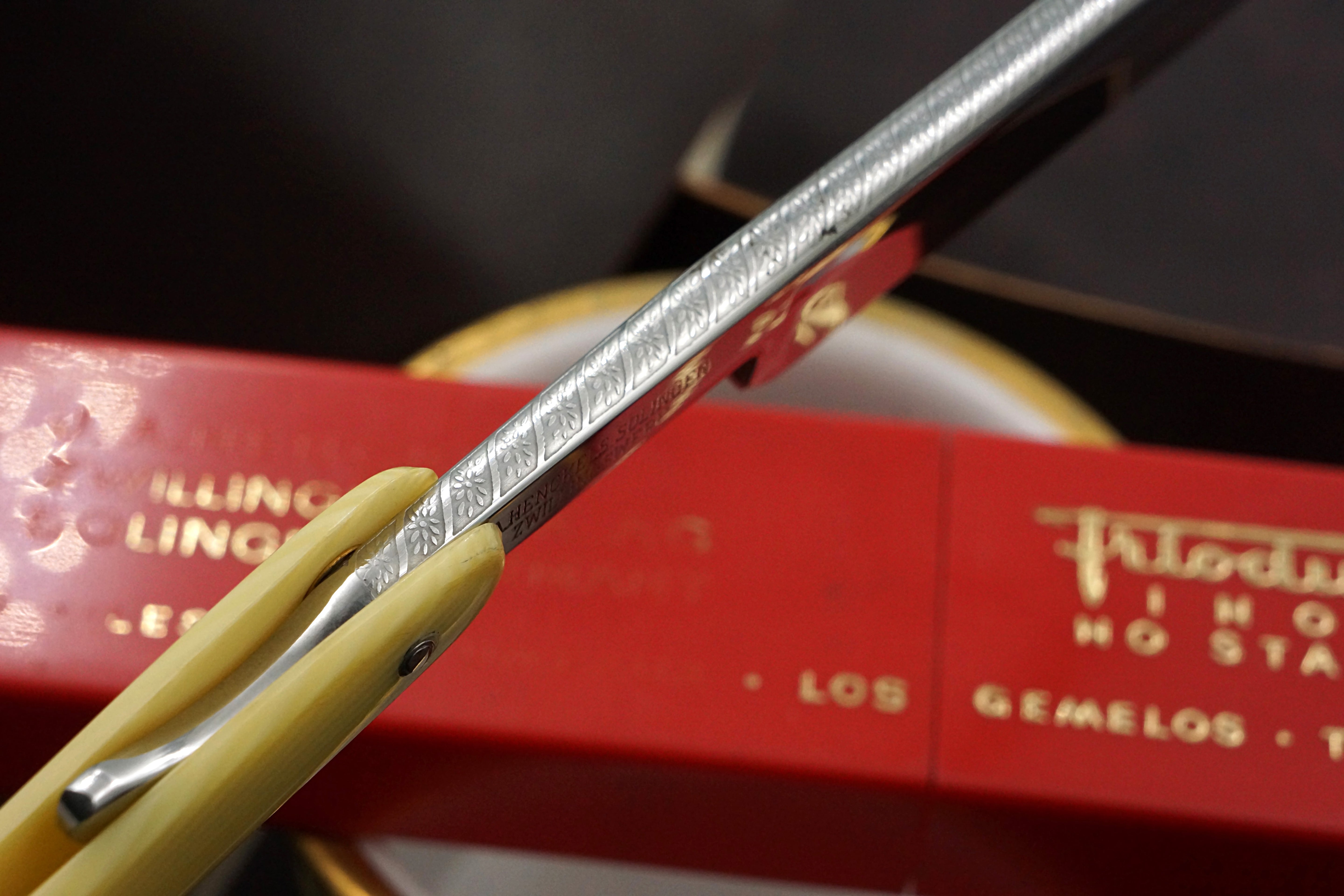 Henckels Friodur No. 472 - 13/16 Excellent Stainless Steel Full Hollow - Solingen Straight Razor - Shave Ready