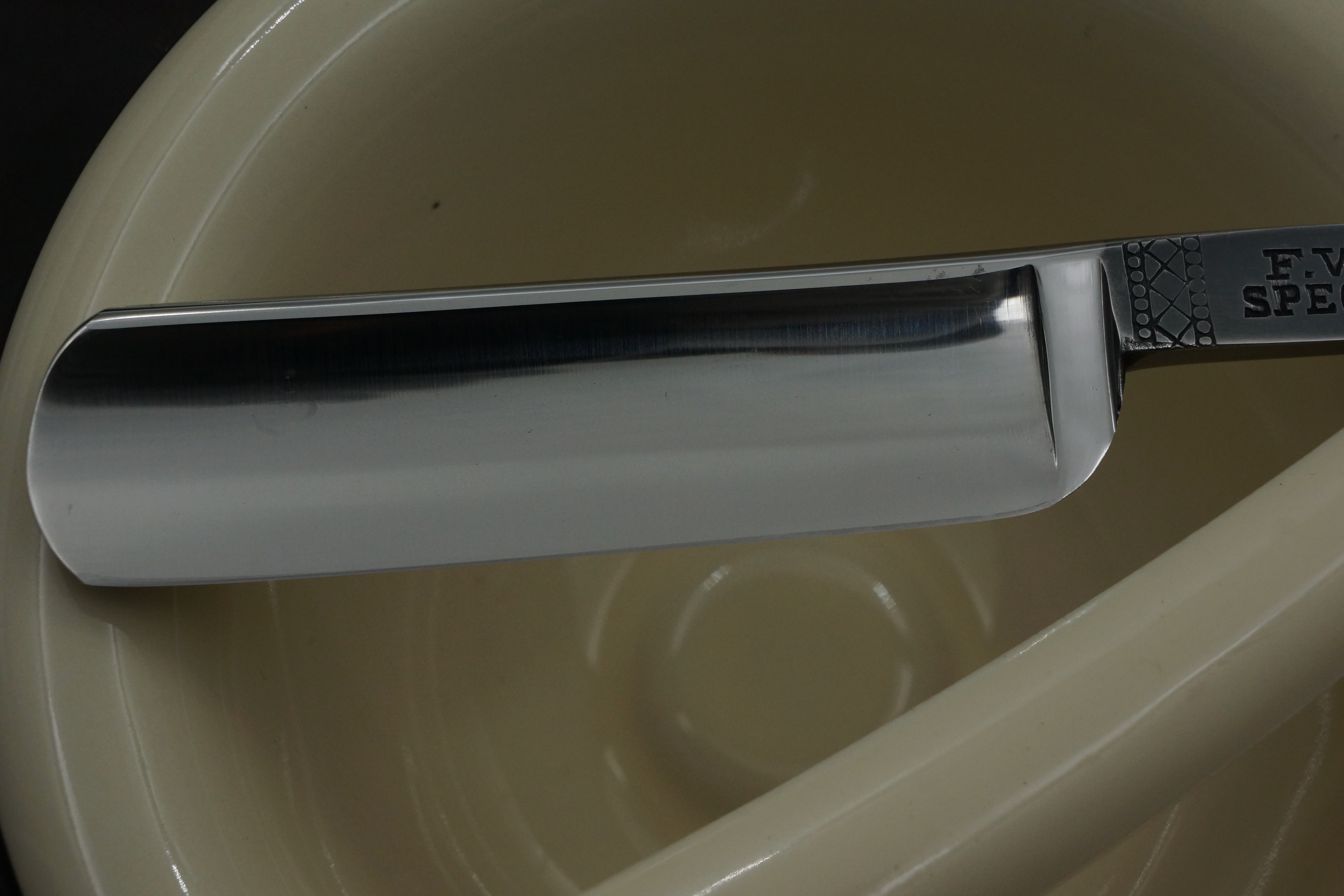 F.W. Engels "FWE Special" - 13/16 Full Hollow Blade - Near Mint Restored Vintage Solingen Straight Razor - Shave Ready
