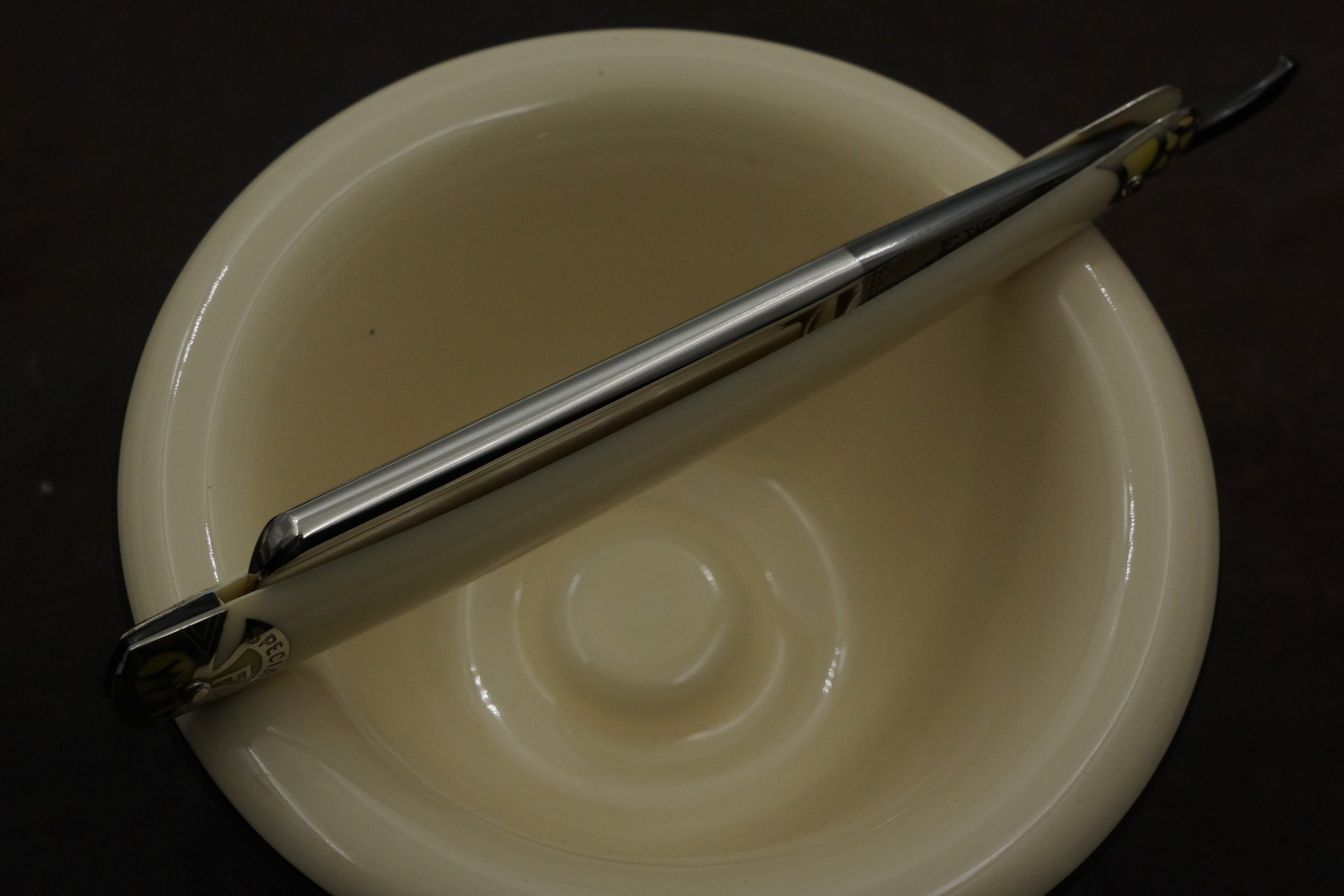 F.W. Engels "FWE Special" - 13/16 Full Hollow Blade - Near Mint Restored Vintage Solingen Straight Razor - Shave Ready