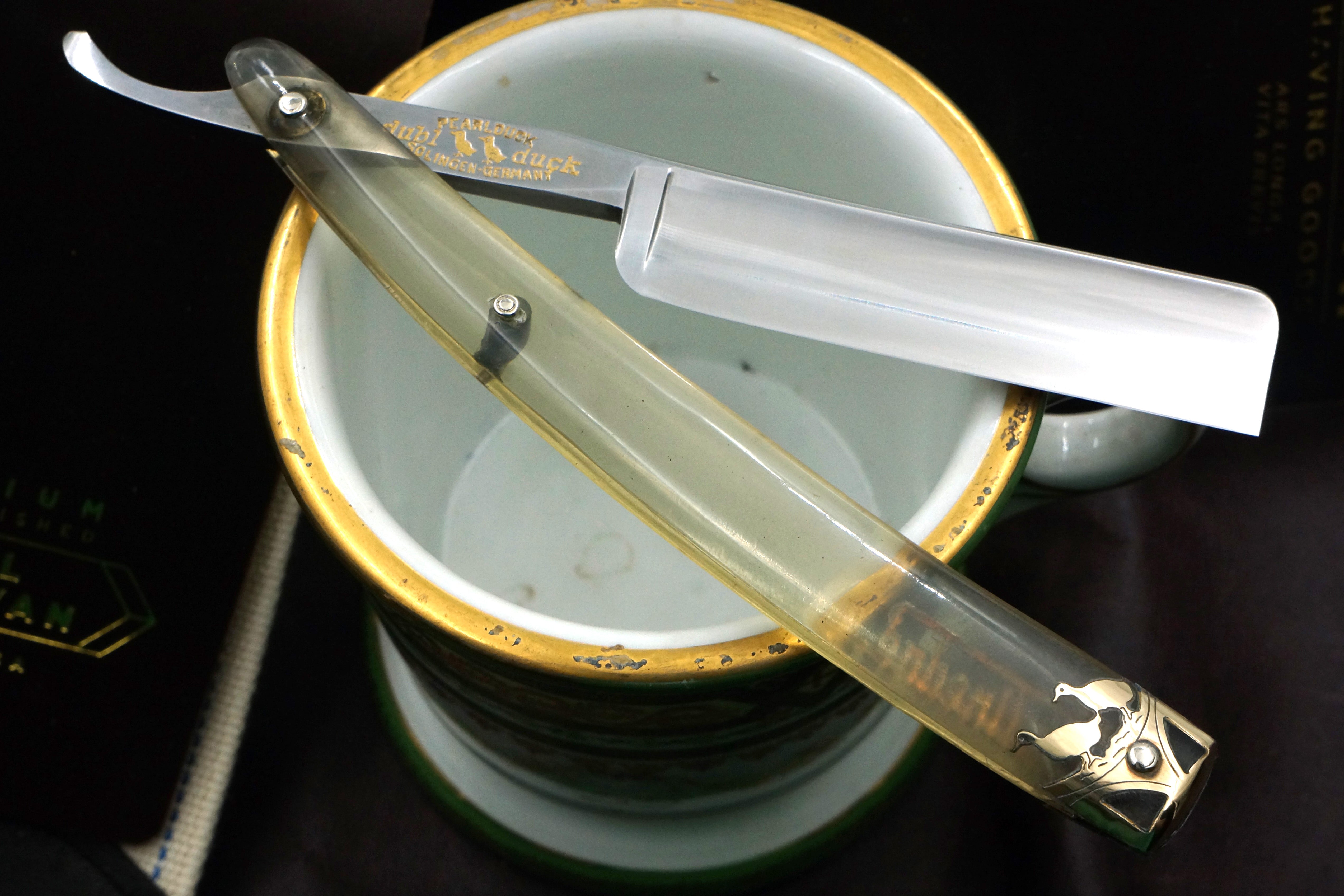 Dubl Duck Satinedge 11/16 Blade - Excellent Vintage Near Pristine Solingen Straight Razor - Shave Ready