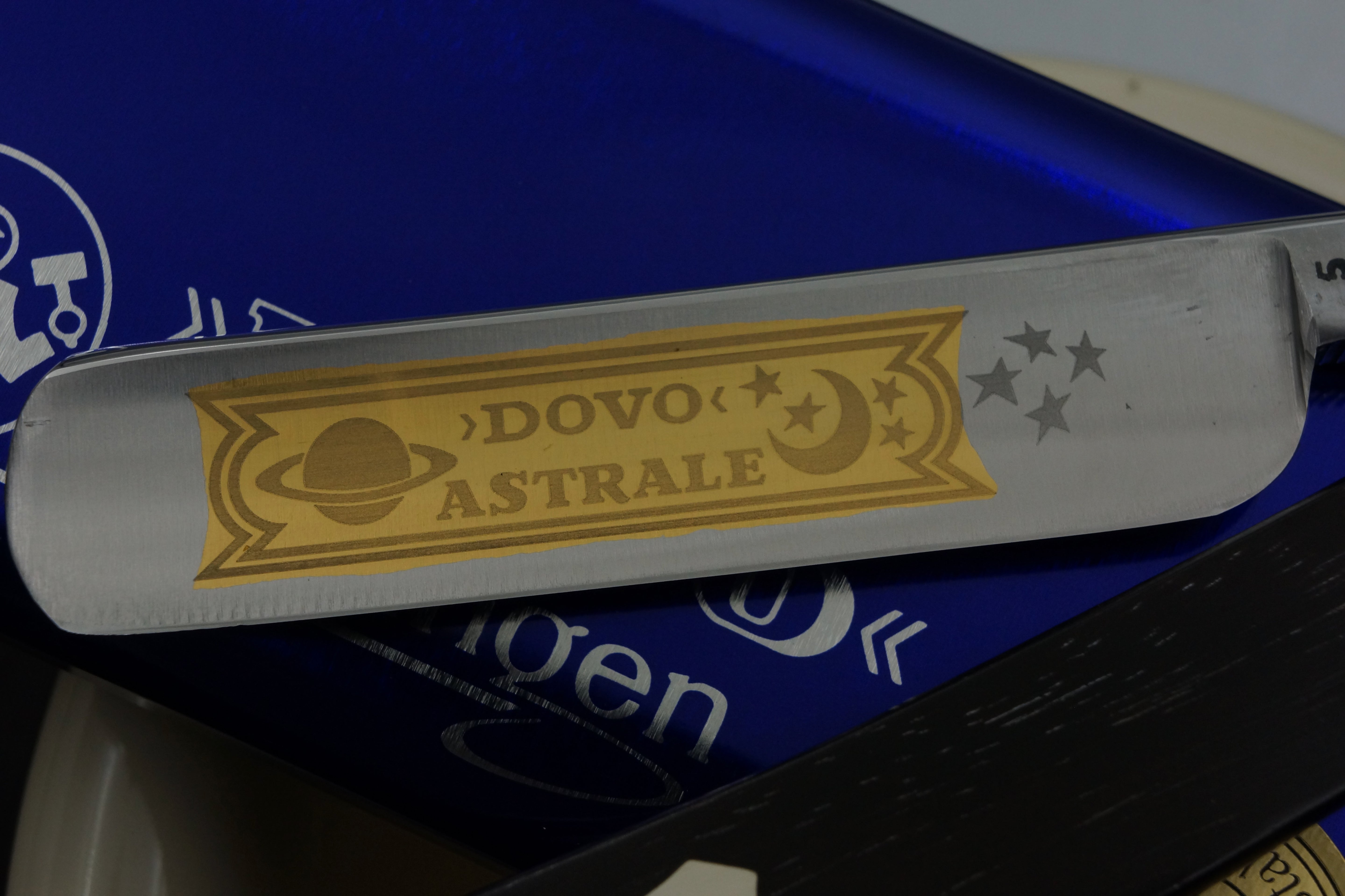 Dovo "Astrale" - Preowned 5/8 Full Hollow Blade - Solingen Straight Razor - Shave Ready
