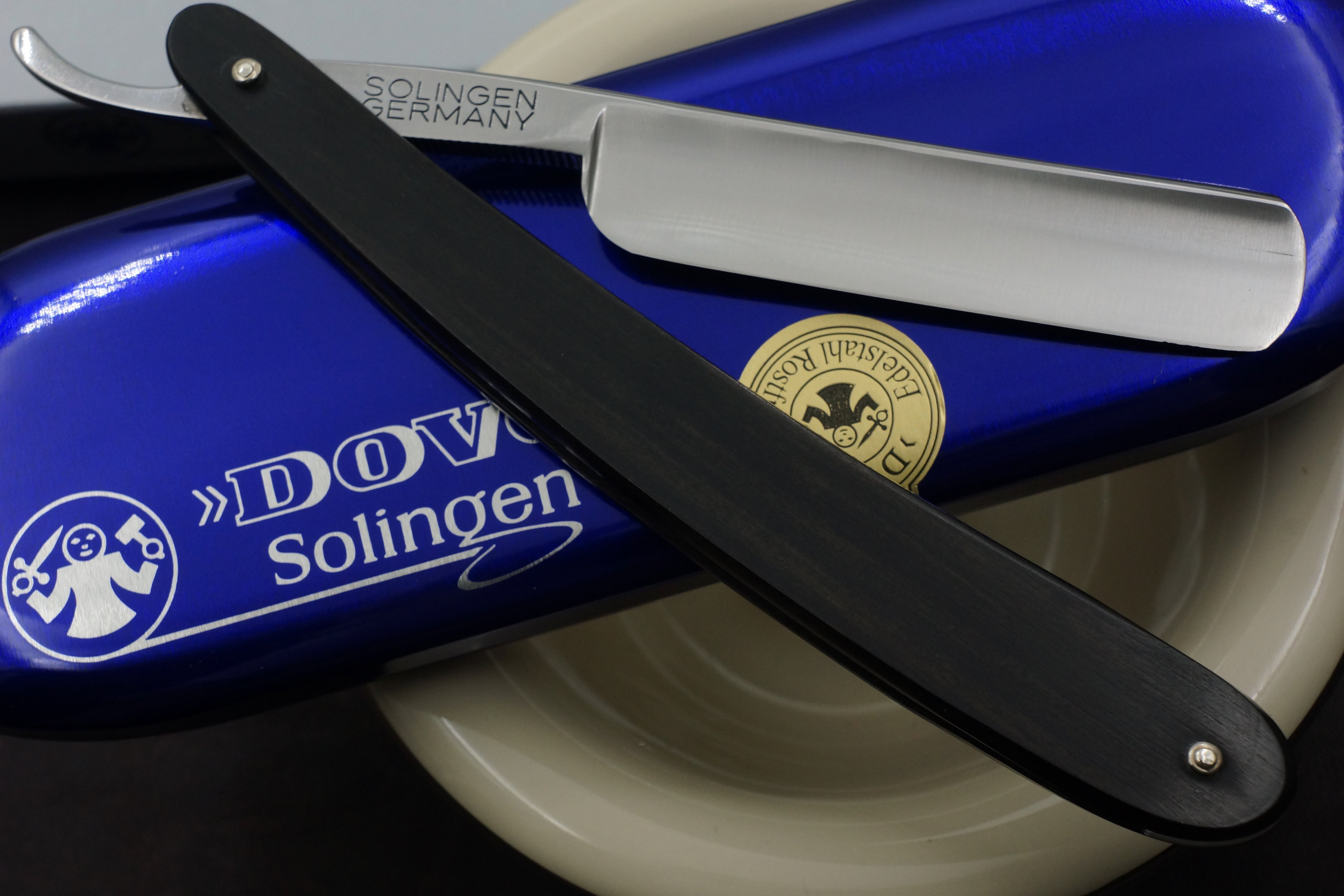 Dovo "Astrale" - Preowned 5/8 Full Hollow Blade - Solingen Straight Razor - Shave Ready