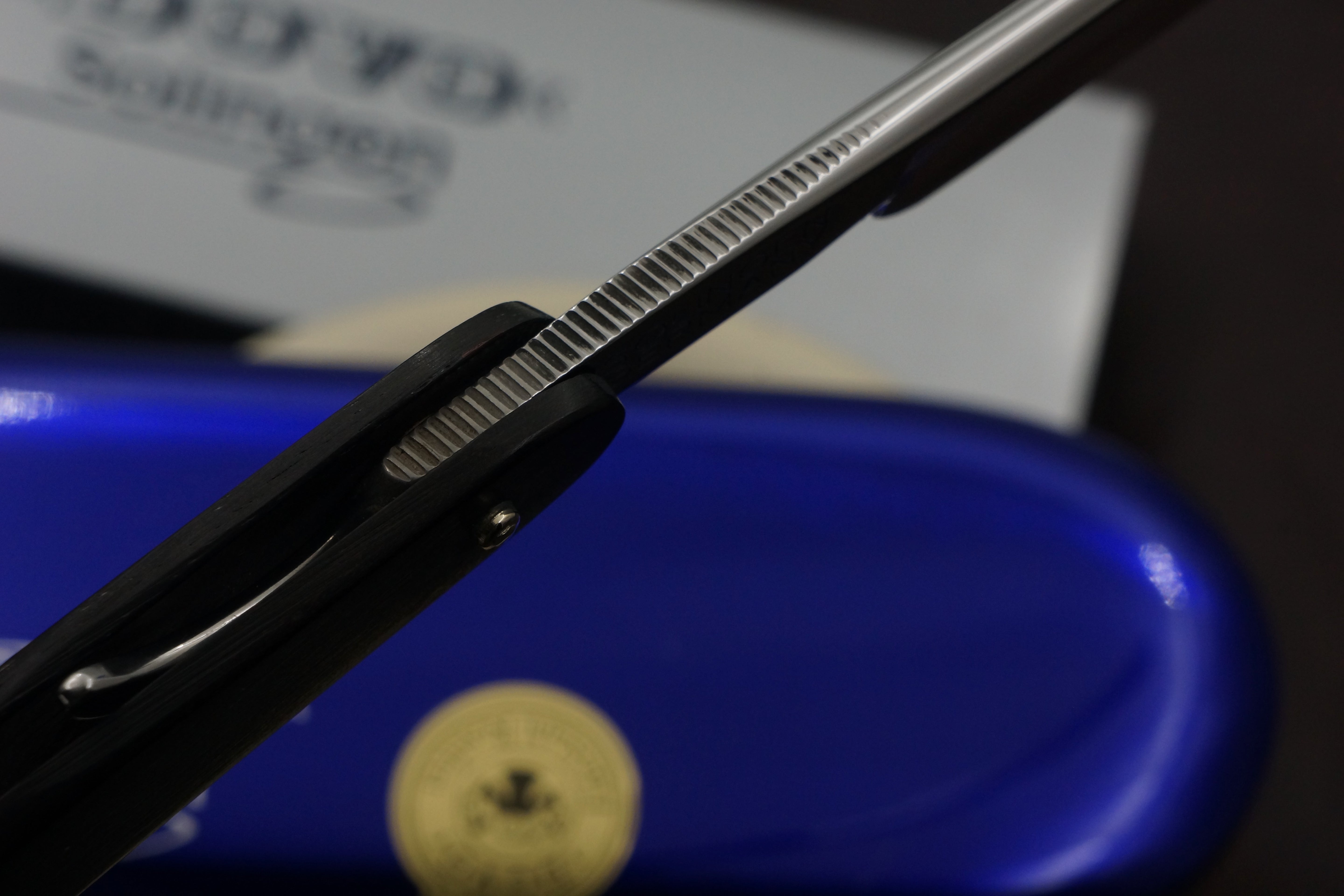 Dovo "Astrale" - Preowned 5/8 Full Hollow Blade - Solingen Straight Razor - Shave Ready