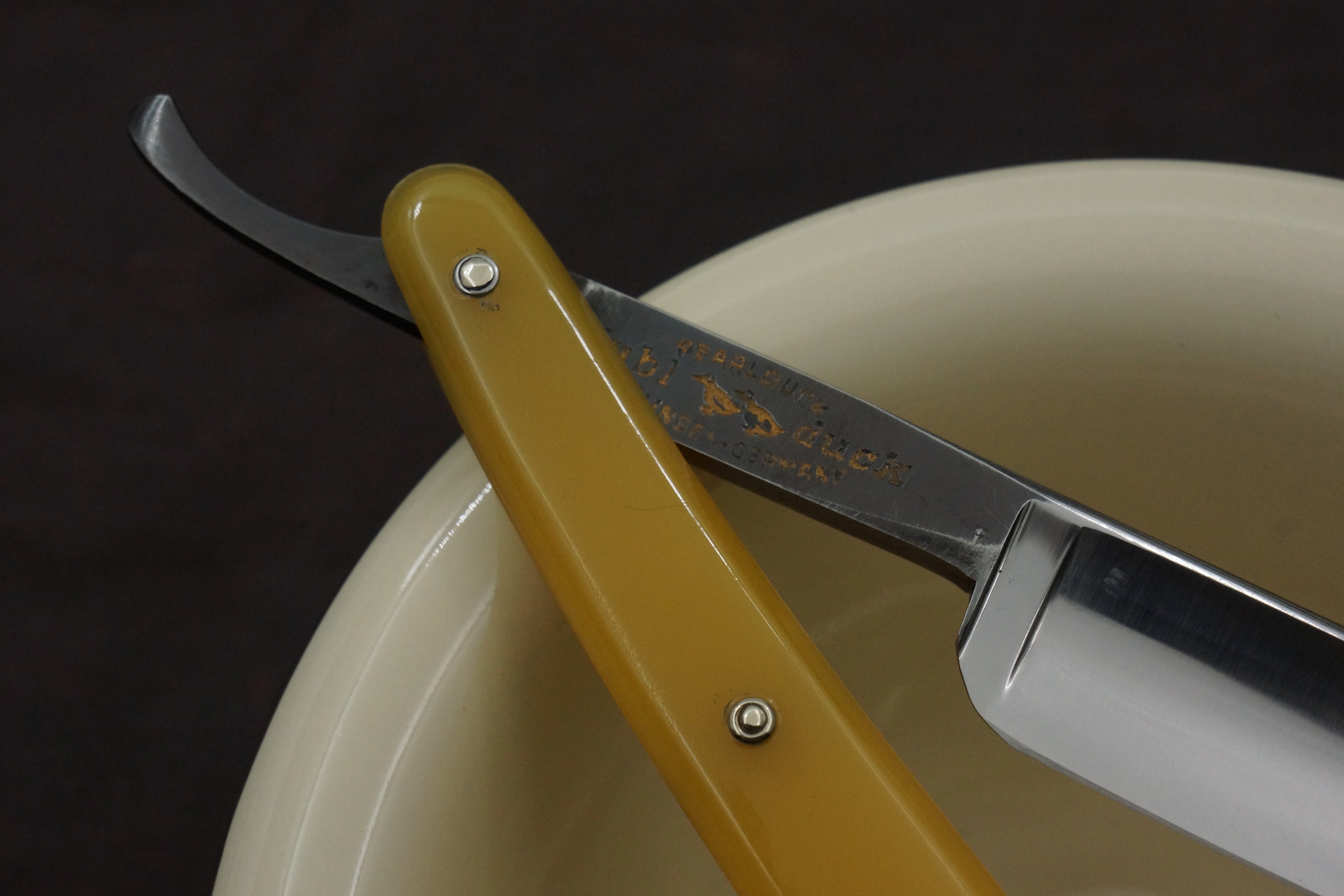 Dubl Duck Dwarf 5/8 Blade - Excellent Vintage Solingen Straight Razor - Shave Ready