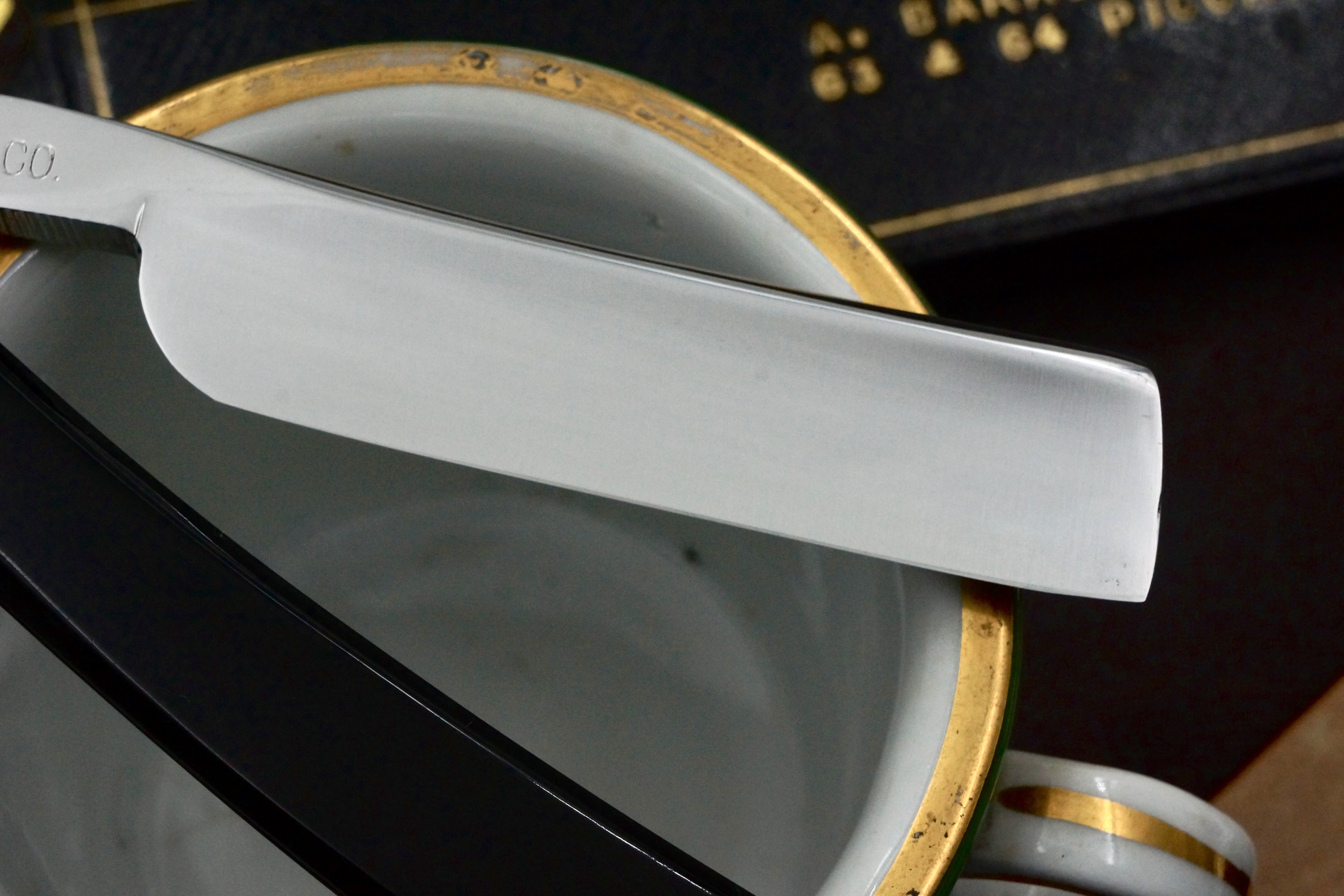 Takigawa Co. - Excellent Restored 13/16 Quarter Hollow Vintage Japanese Straight Razor - Shave Ready