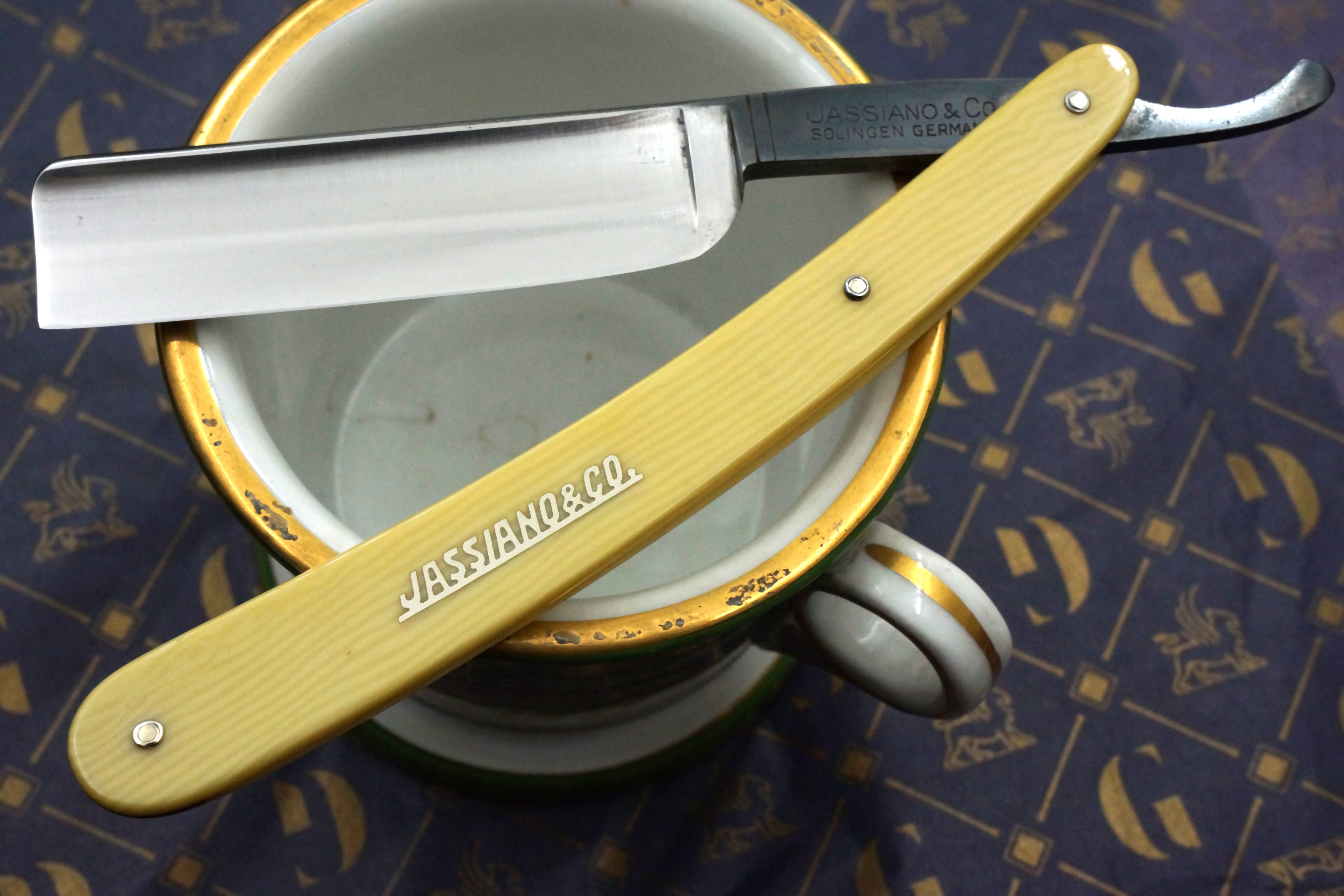 Jassiano & Co. 13/16 Blade - Near Mint Vintage Solingen Straight Razor - Shave Ready