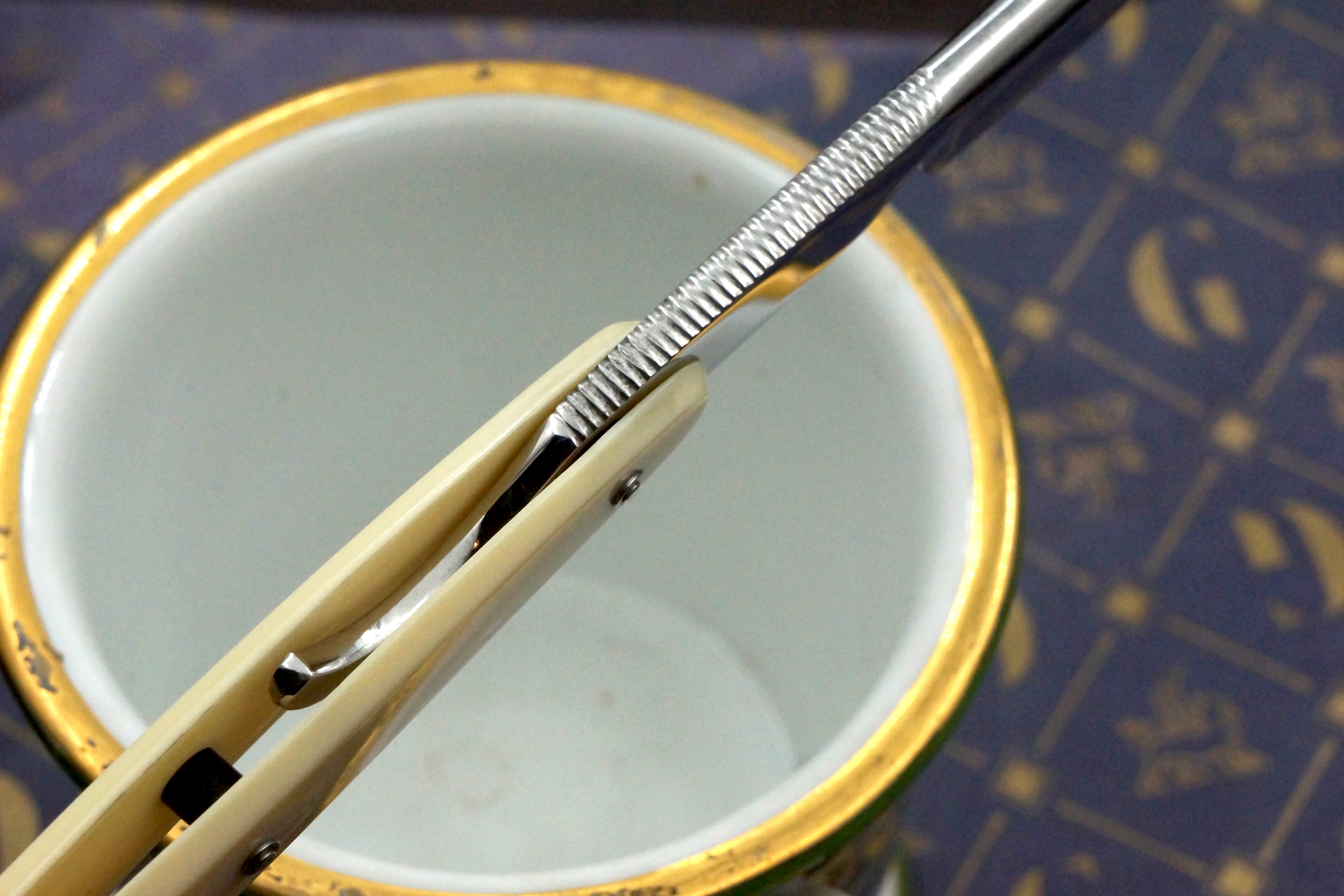 Dorko - Near Pristine 13/16 Full Hollow Shoulderless Blade - Vintage Solingen Straight Razor - Shave Ready