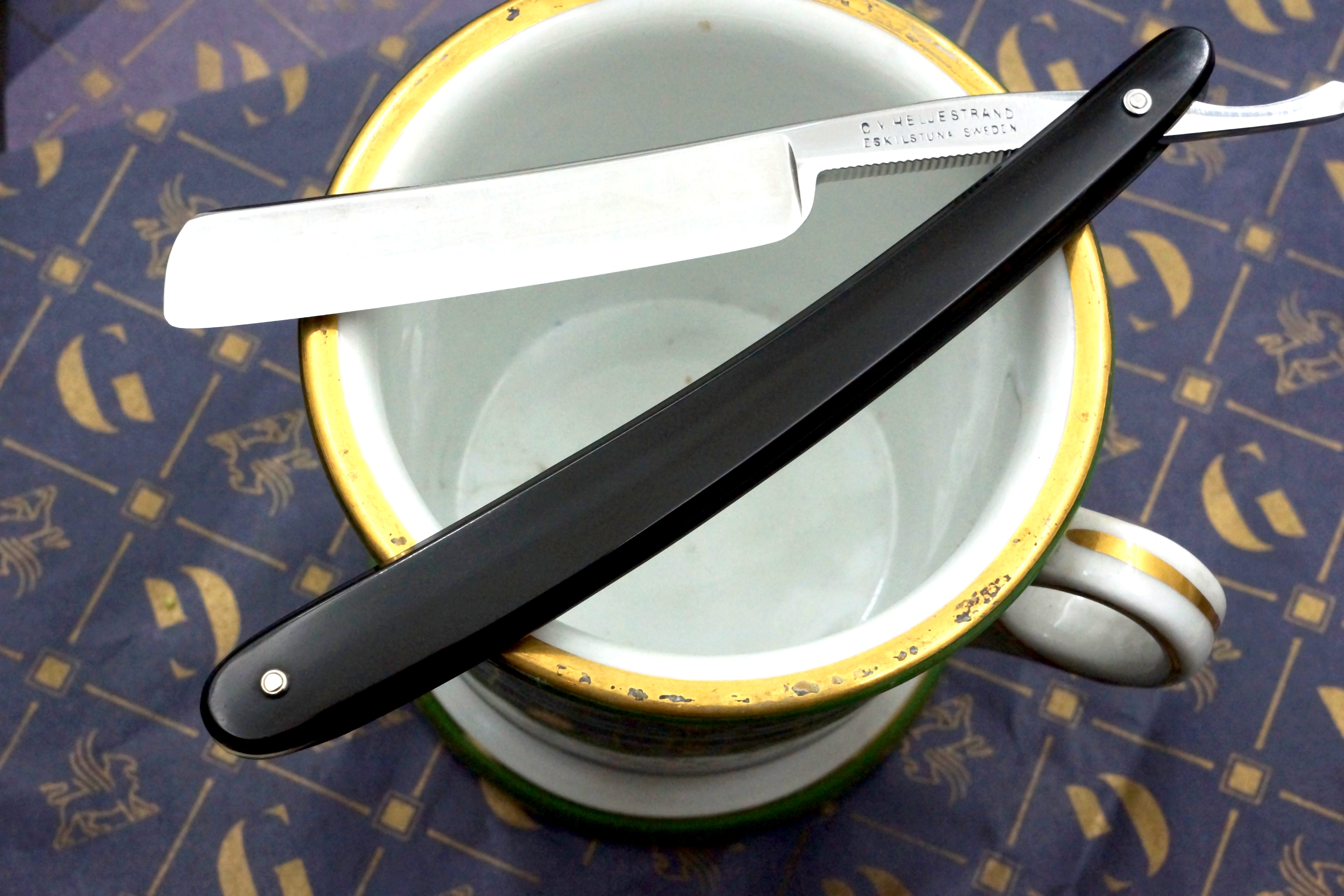 C.V. Heljestrand MK No.24 9/16 Blade - Excellent+ Eskilstuna Sweden Straight Razor - Shave Ready