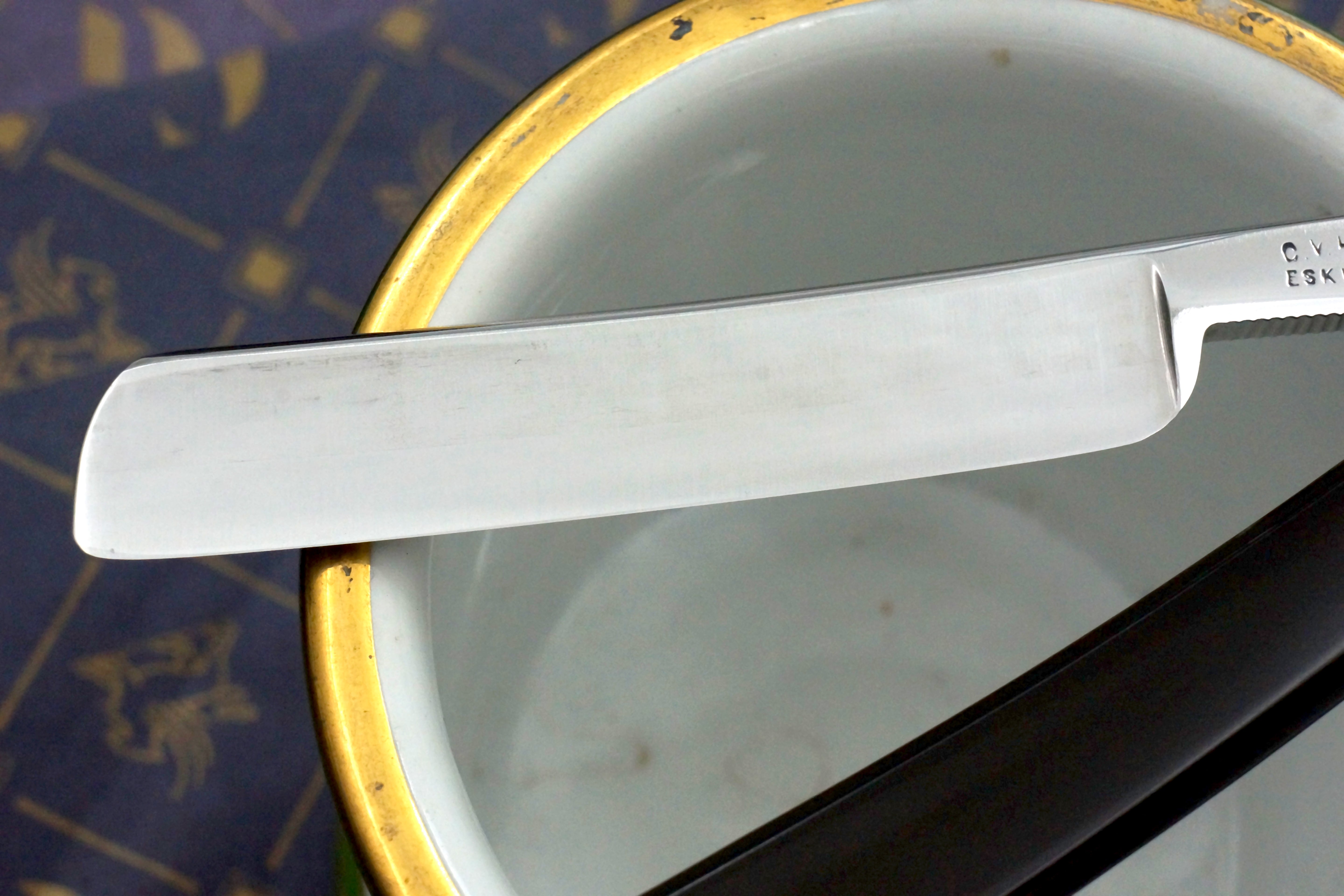 C.V. Heljestrand MK No.24 9/16 Blade - Excellent+ Eskilstuna Sweden Straight Razor - Shave Ready