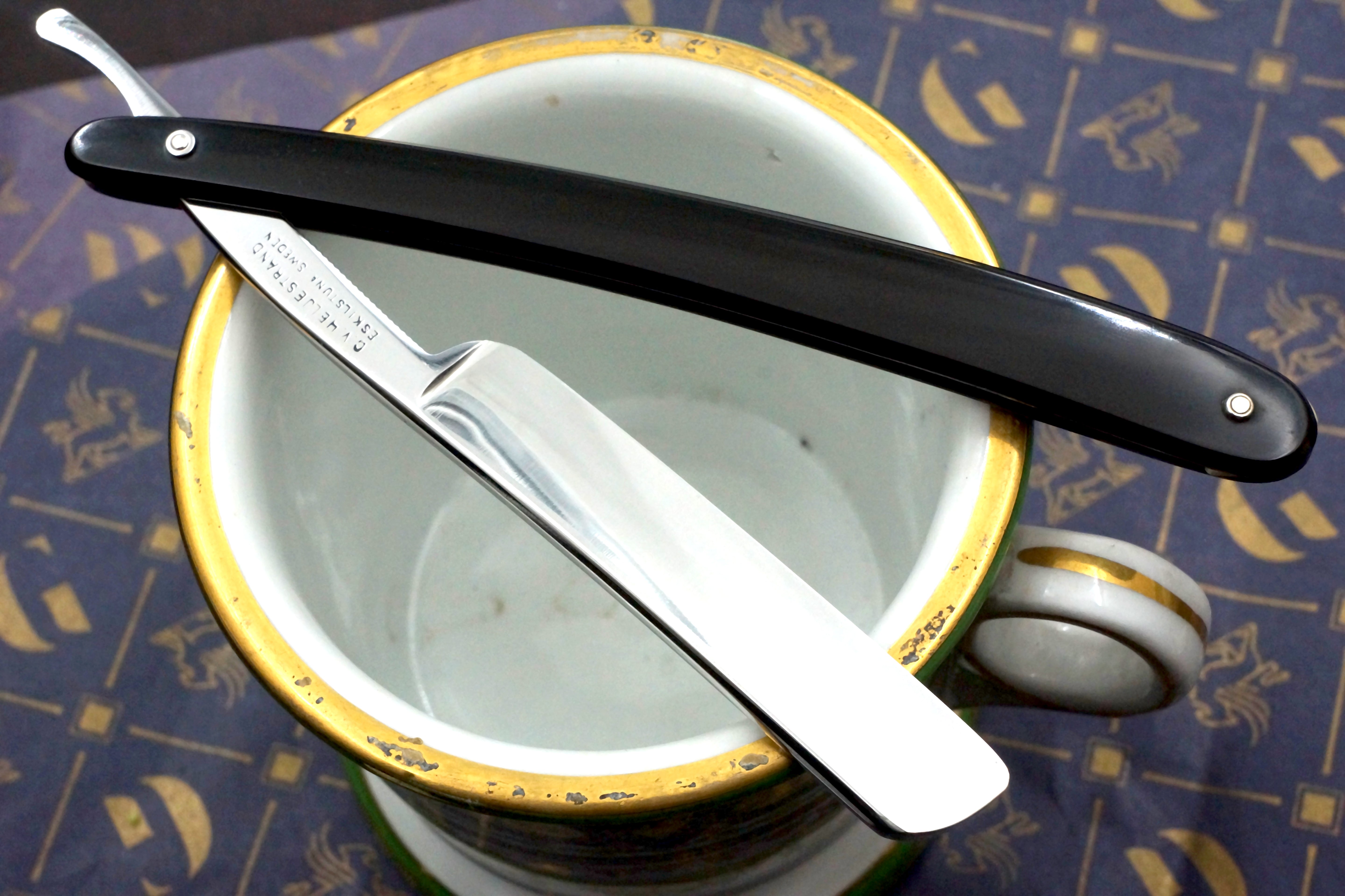 C.V. Heljestrand MK No.24 9/16 Blade - Excellent+ Eskilstuna Sweden Straight Razor - Shave Ready