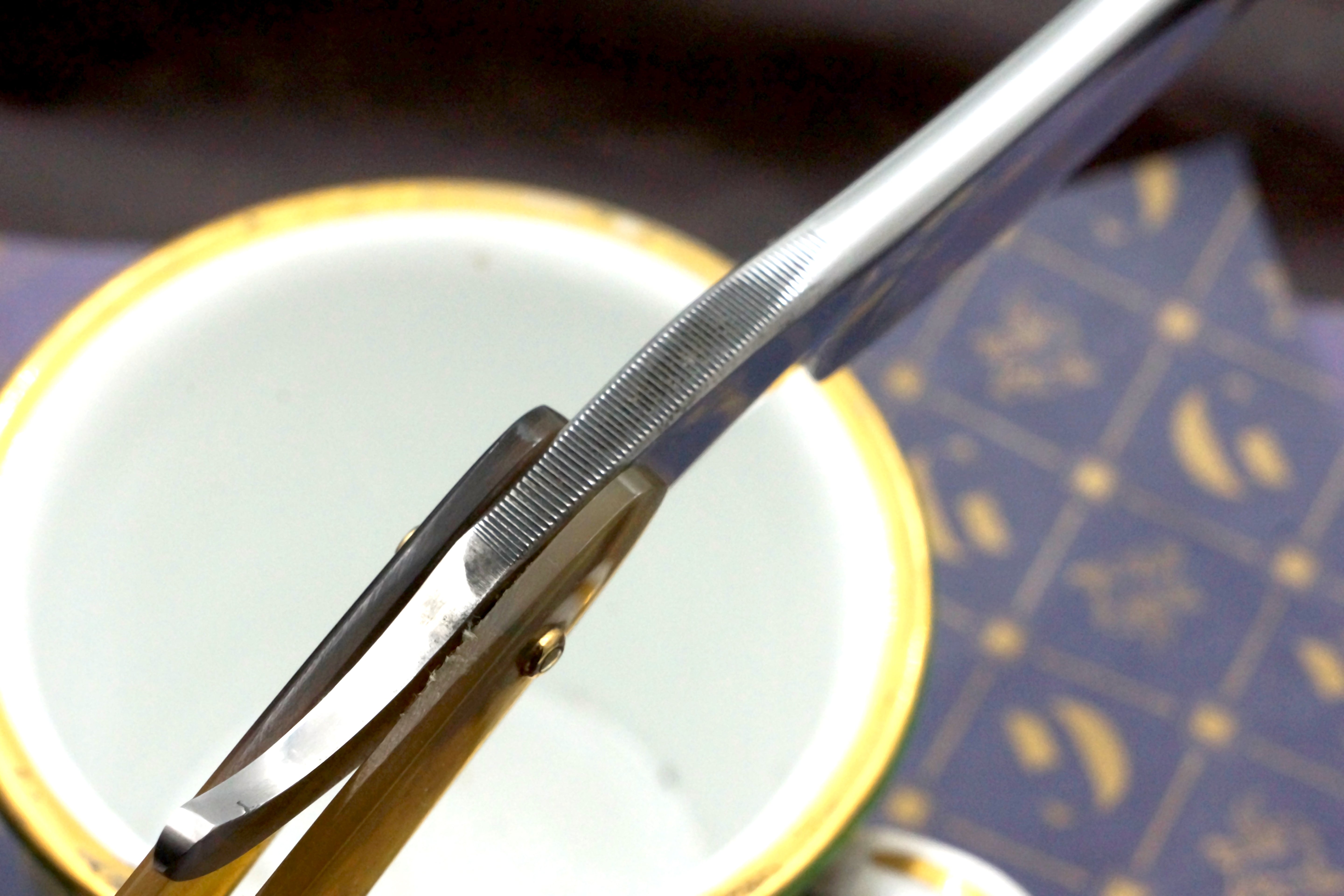 George Wostenholm & Son For Barbers Use 15/16 Blade with New Horn Scales - Fully Restored Sheffield Straight Razor - Shave Ready