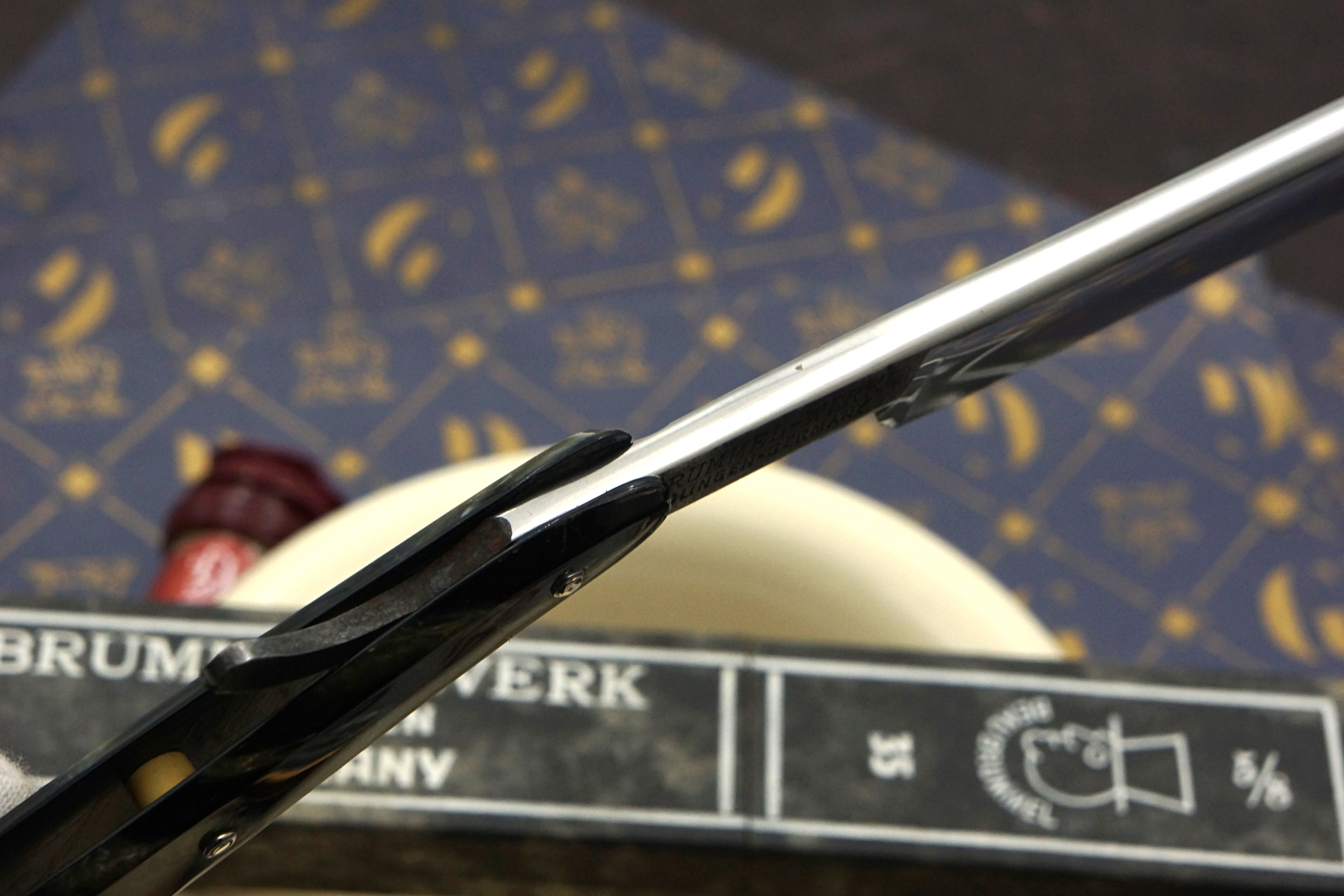 Beau Brummell No.35 11/16" Excellent+ Vintage Solingen Straight Razor - Shave Ready