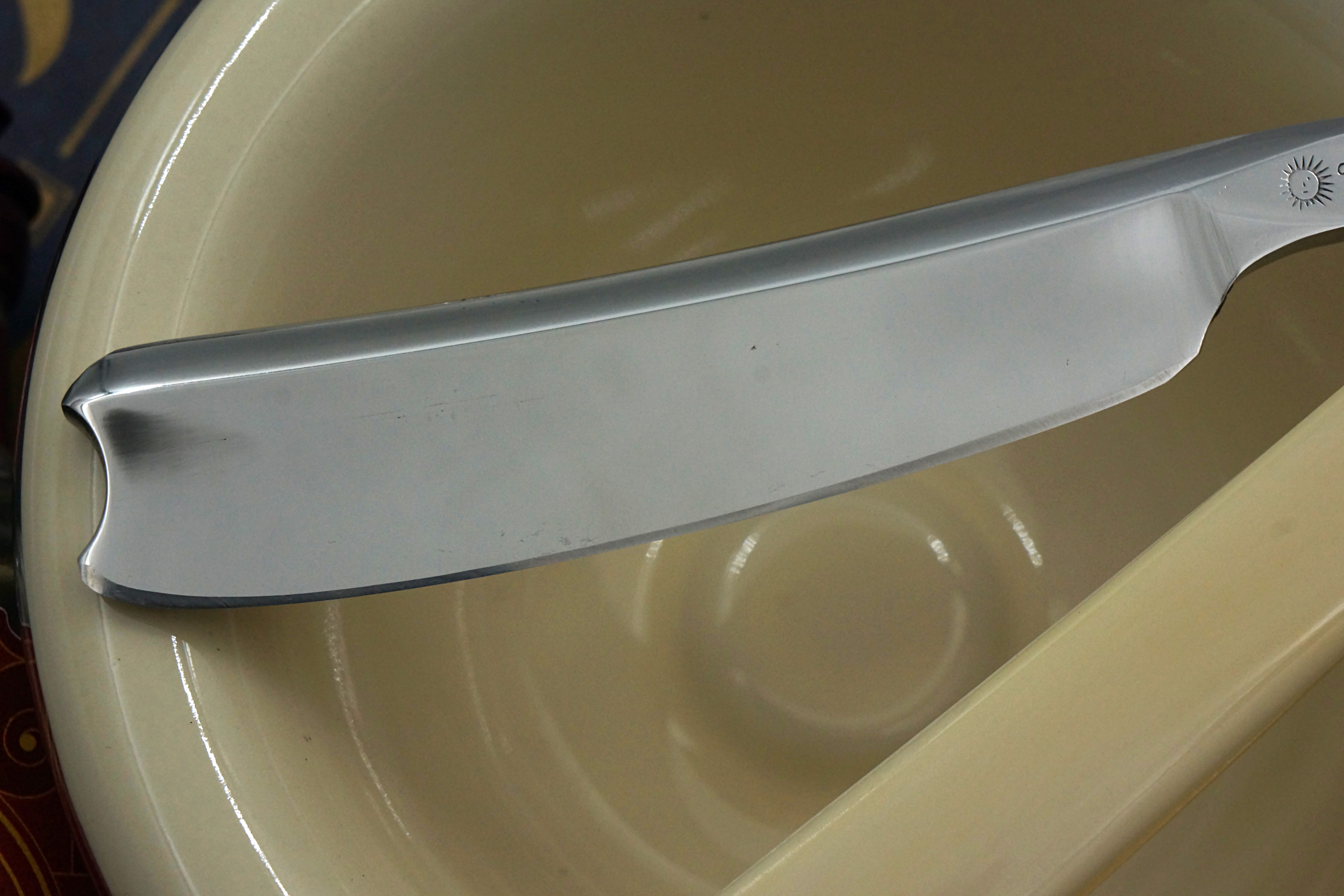 Joseph Mappin 6/8 Near Wedge - Stuning & Rare Fully Restored Ivory & Silver Sheffield Straight Razor - Shave Ready