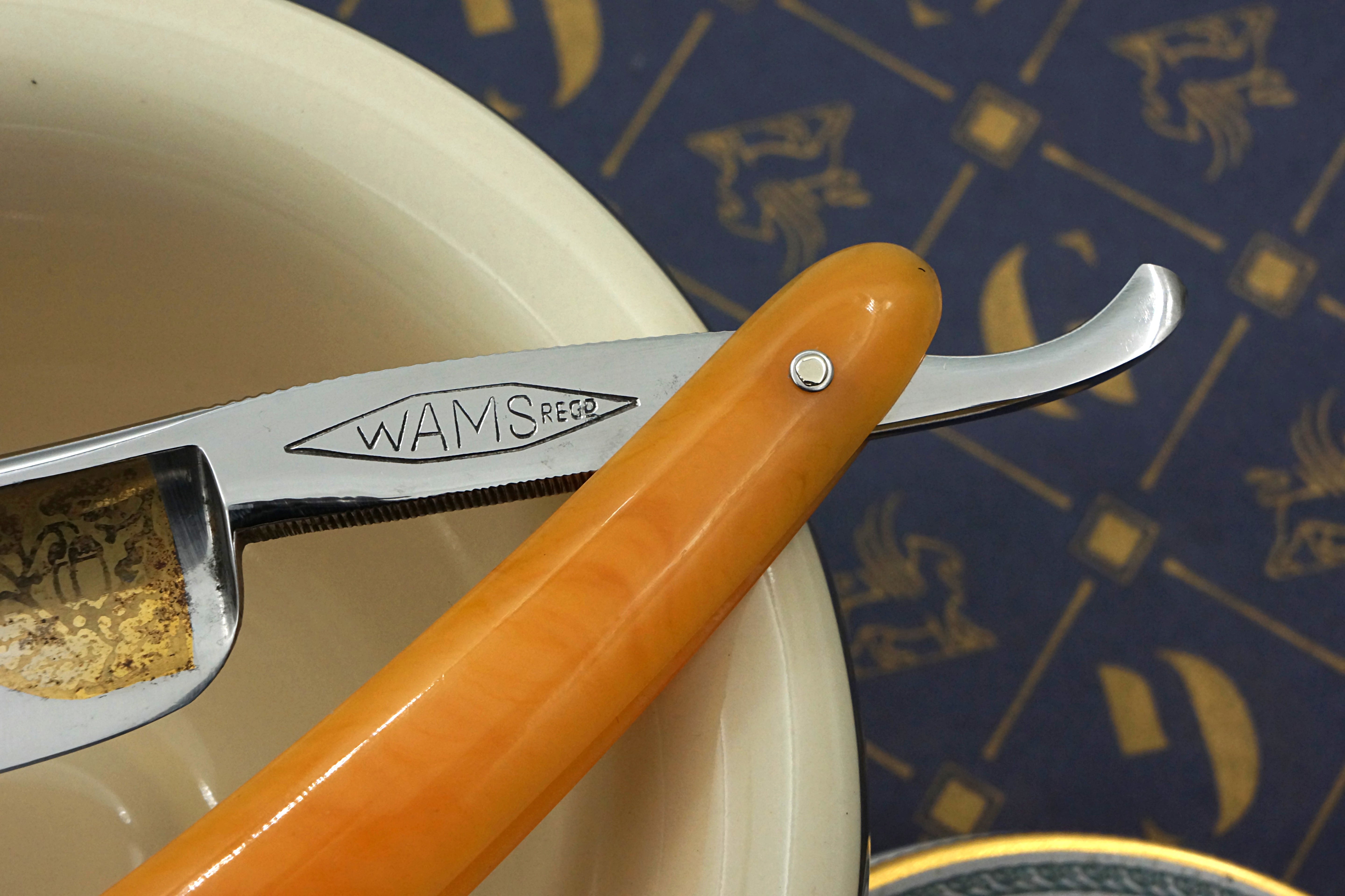 WAMS Special-13/16 Full Hollow Blade - Excellent+ Vintage Solingen Straight Razor - Shave Ready