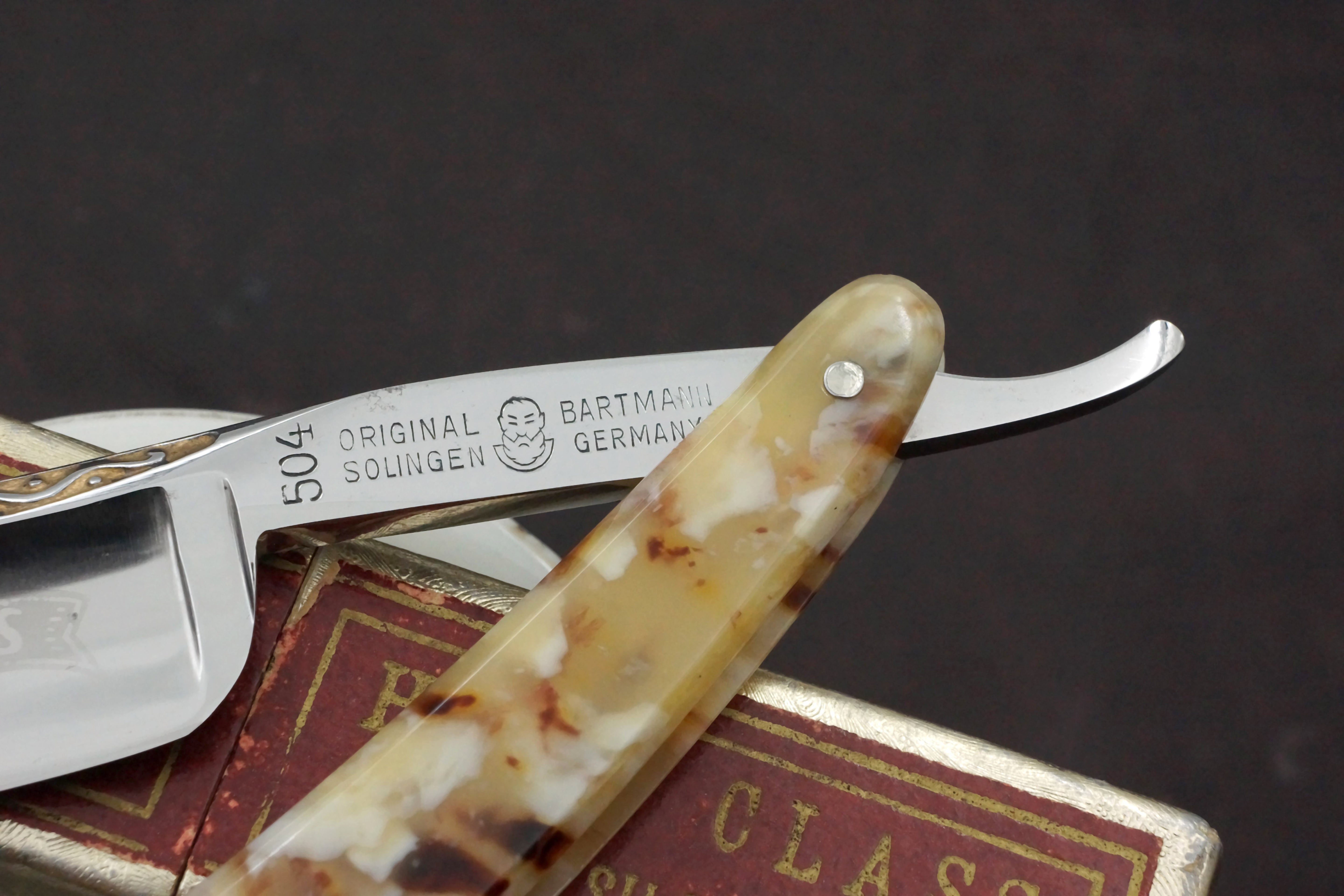 Bartmann Forged Spine 15/16 Extra Hollow Blade - Vintage Solingen Straight Razor - Shave Ready