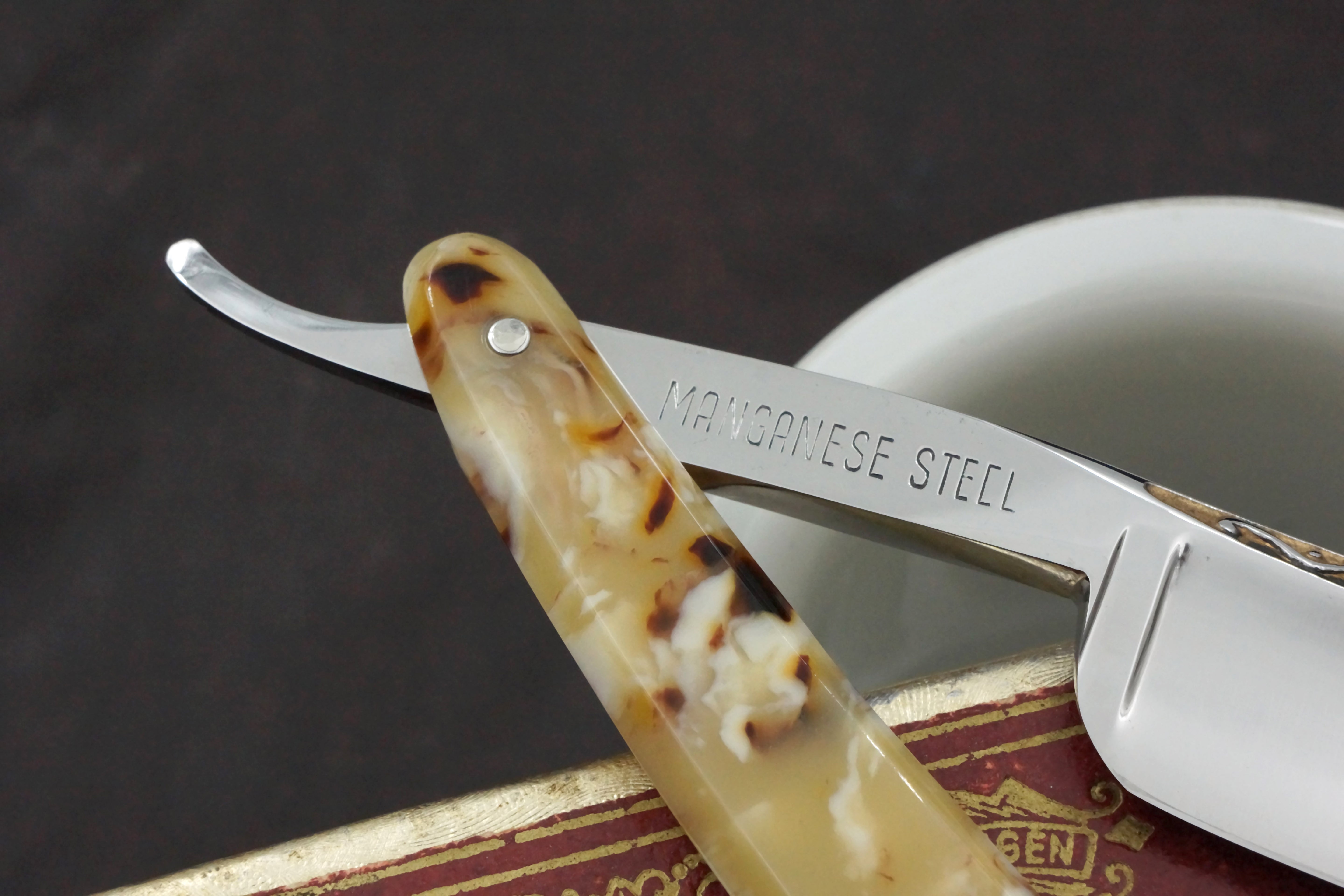 Bartmann Forged Spine 15/16 Extra Hollow Blade - Vintage Solingen Straight Razor - Shave Ready