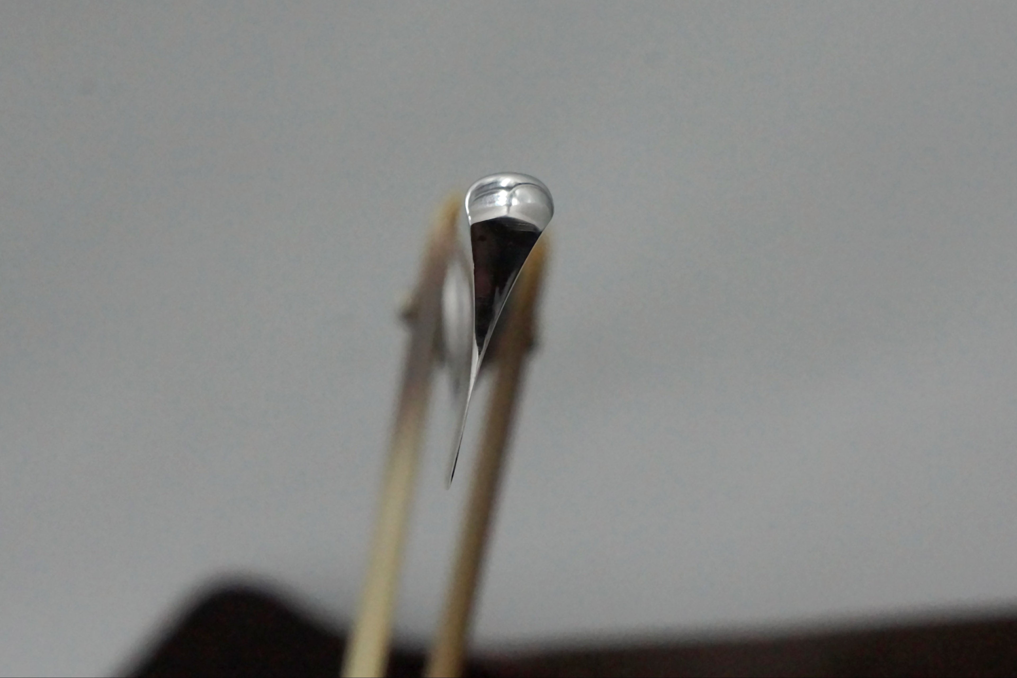 Wacker Stosser 6/8 Quarter Hollow - Horn Scales Preowned Solingen Straight Razor - Shave Ready