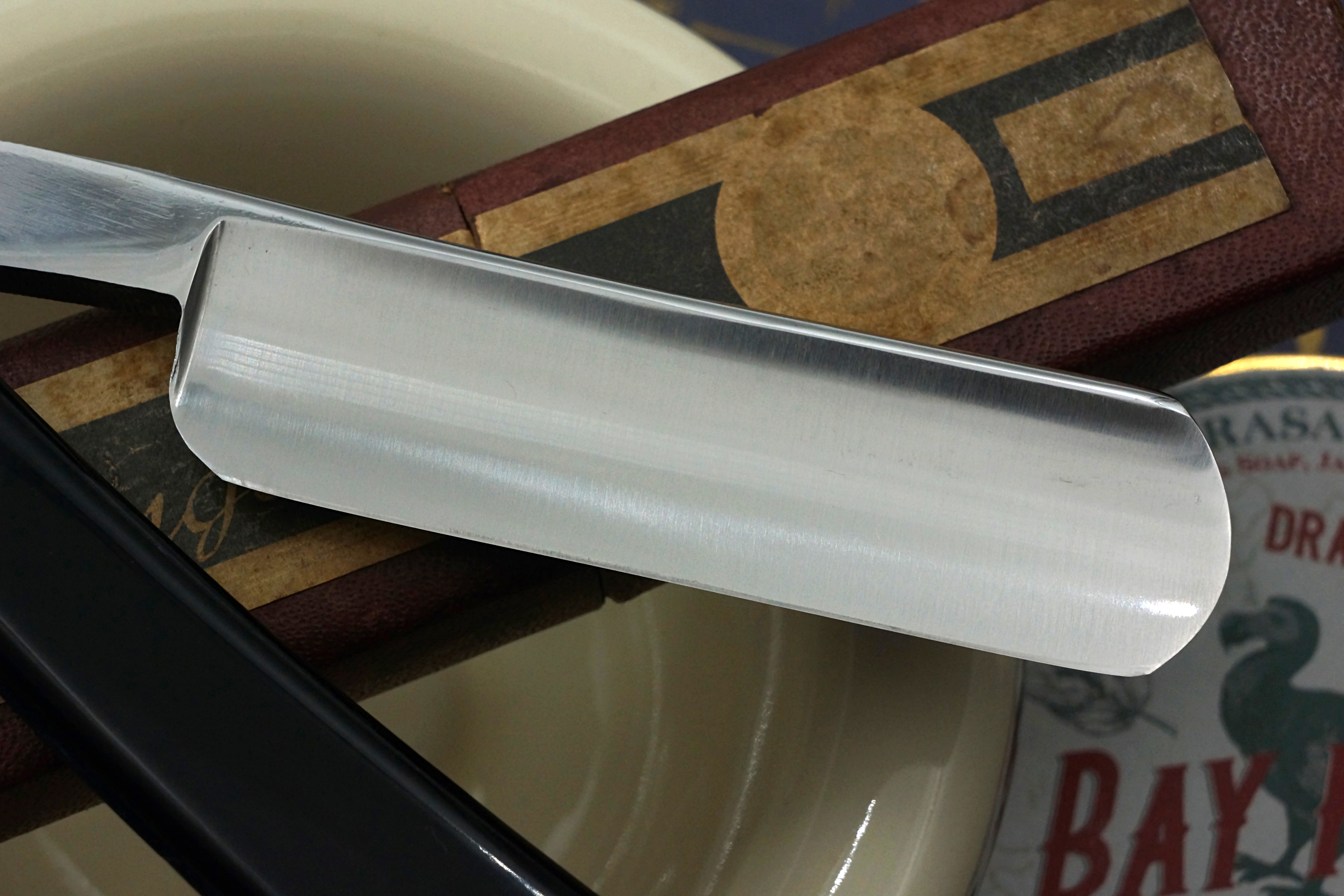 Dorko 1151 "Dorko Razor"- 7/8 Excellent Full Hollow with Fancy Scales - Restored Solingen Straight Razor - Shave Ready