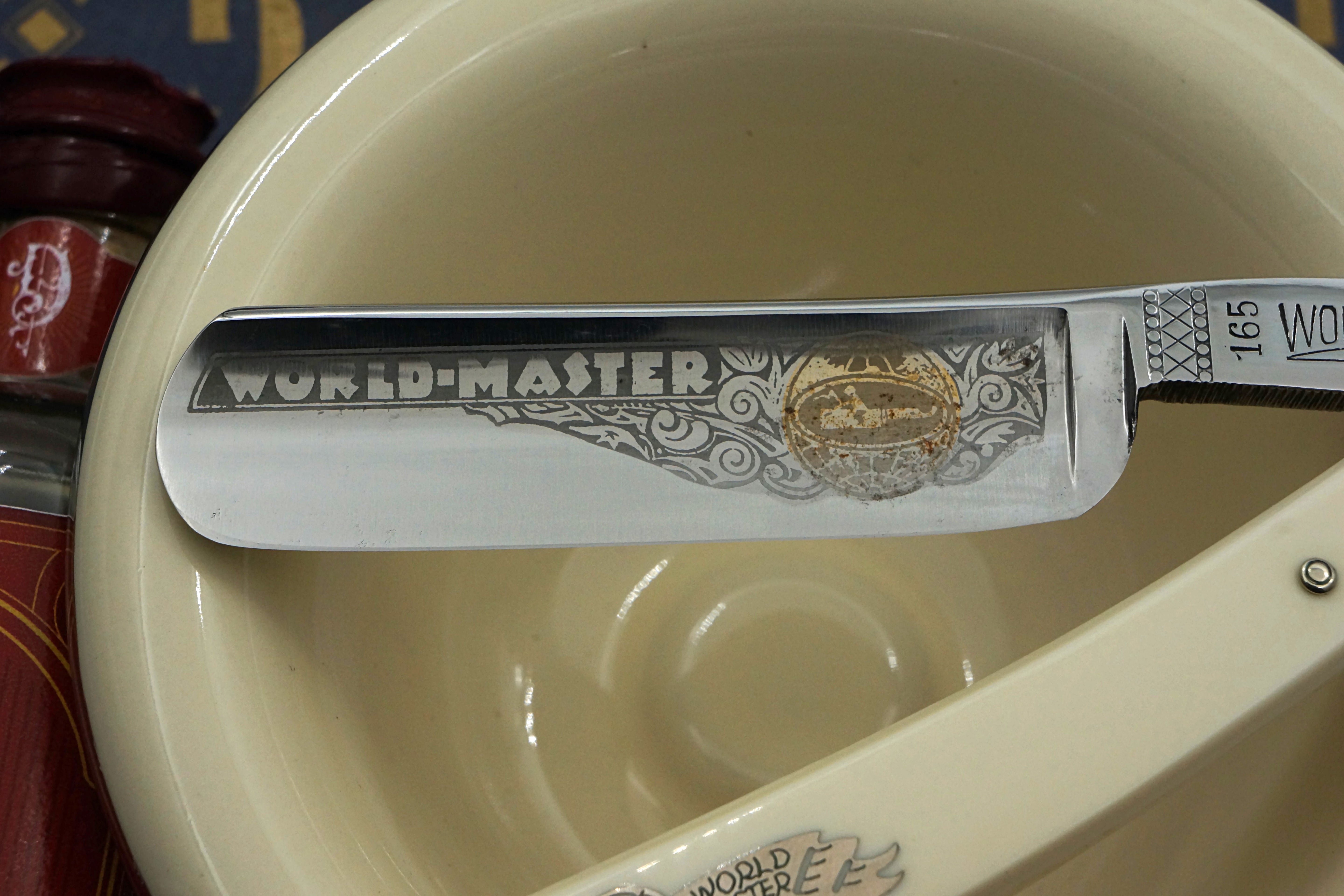 Otto Busch World Master - Excellent 13/16 Full Hollow - Vintage Solingen Straight Razor - Shave Ready