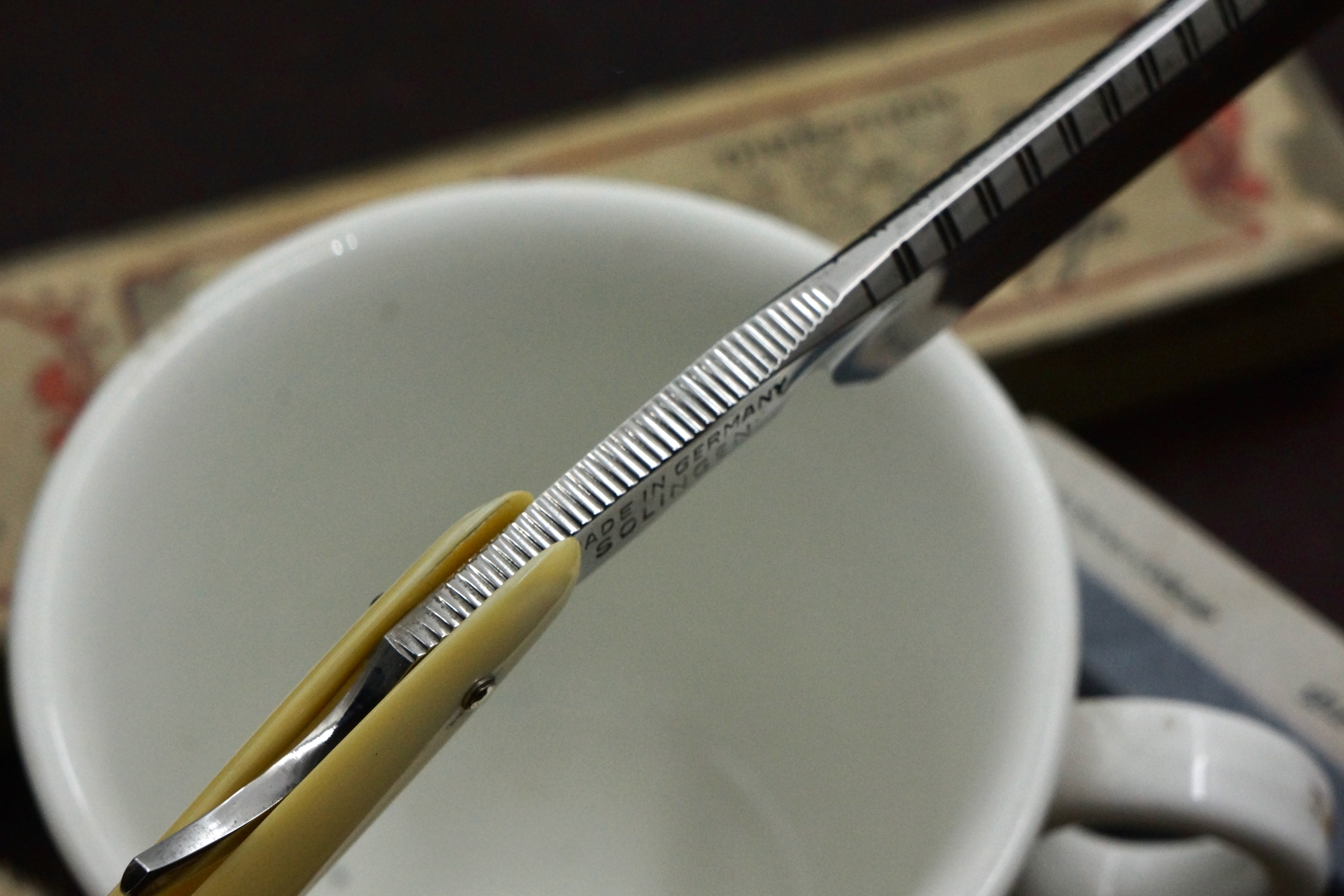 Bismarck - 13/16 Full Hollow Blade - Excellent Restored Vintage Solingen Straight Razor - Shave Ready