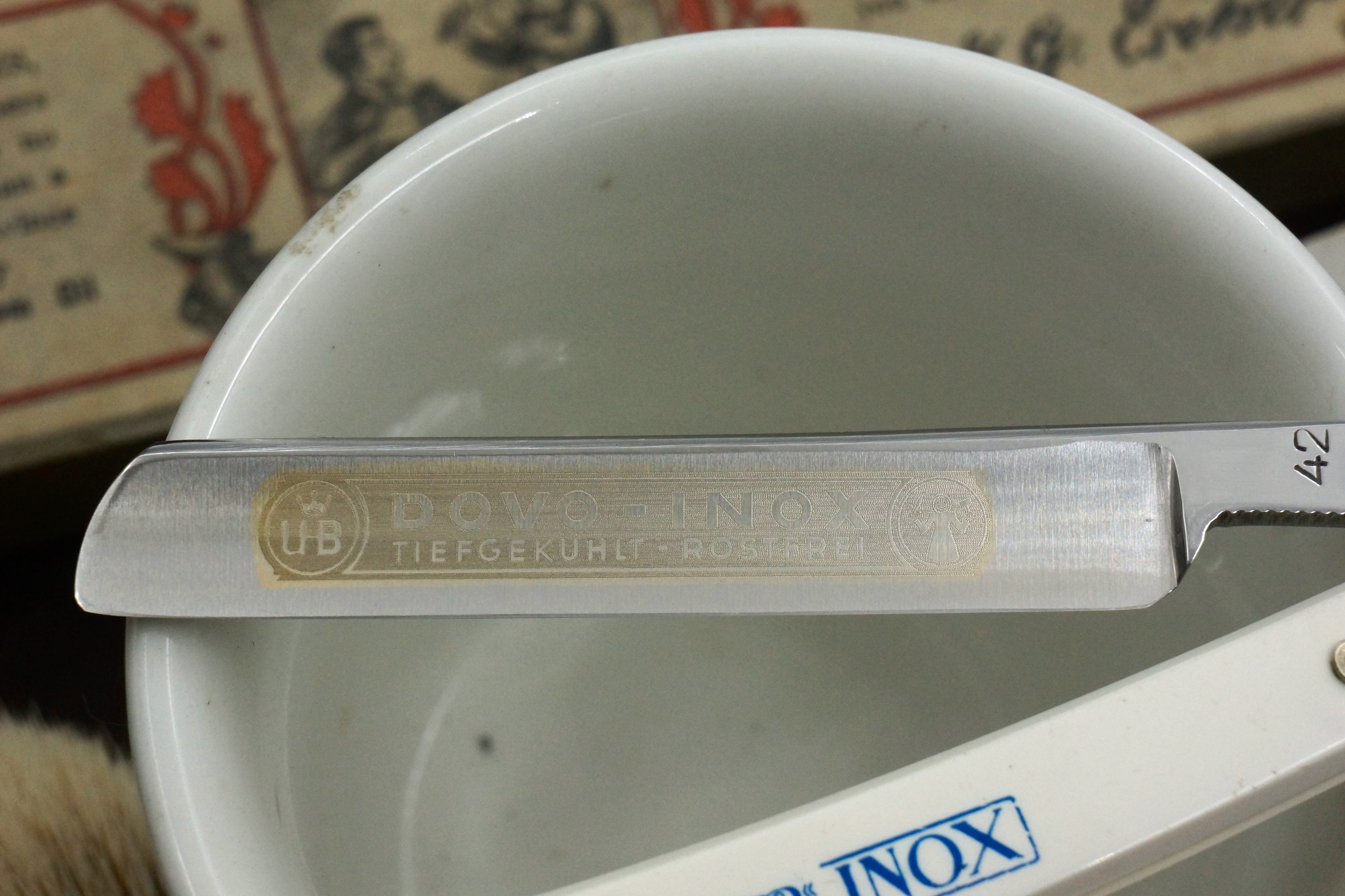 Dovo Inox No.41 7/16 Blade - Like New Vintage Solingen Straight Razor - Shave Ready