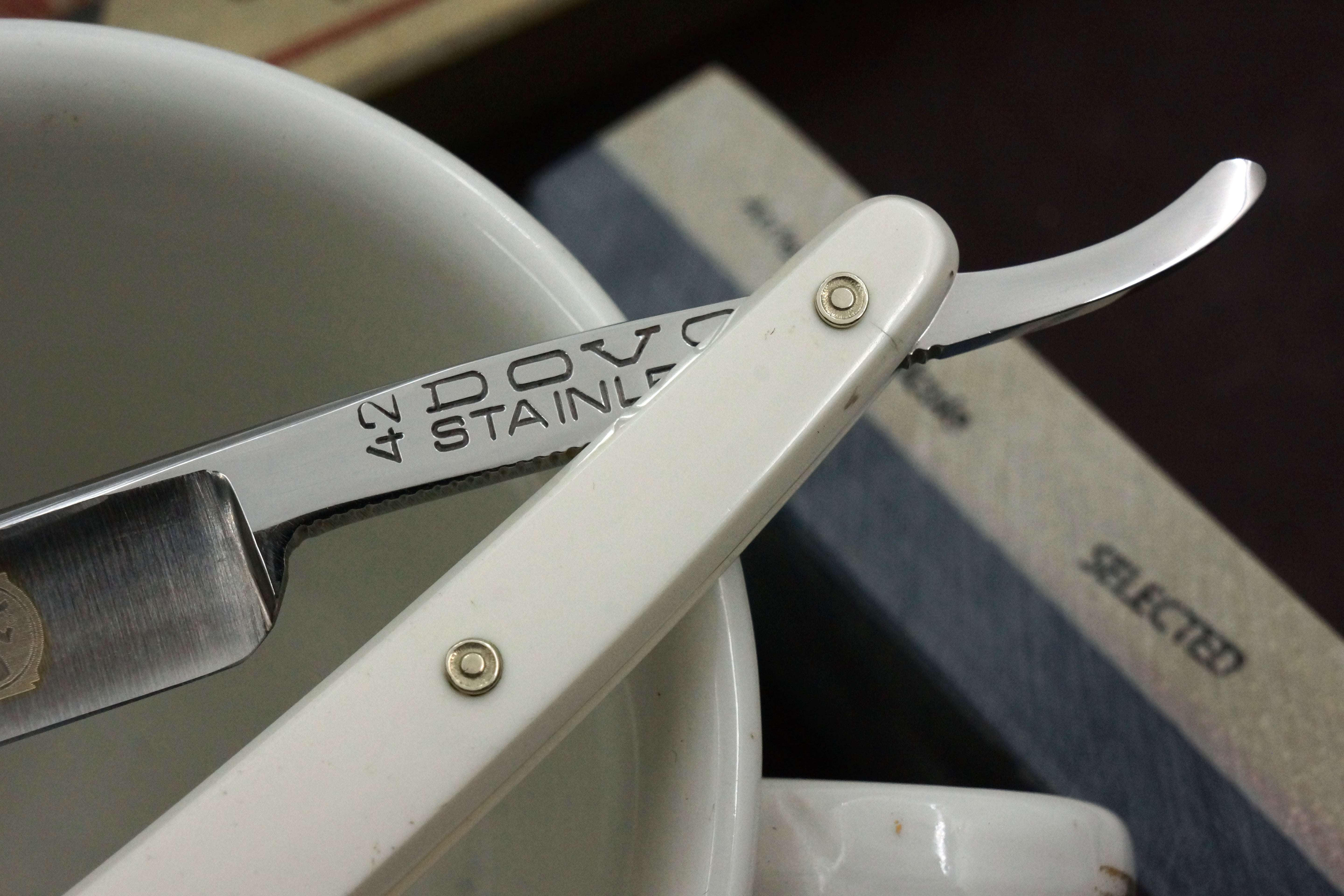 Dovo Inox No.41 7/16 Blade - Like New Vintage Solingen Straight Razor - Shave Ready