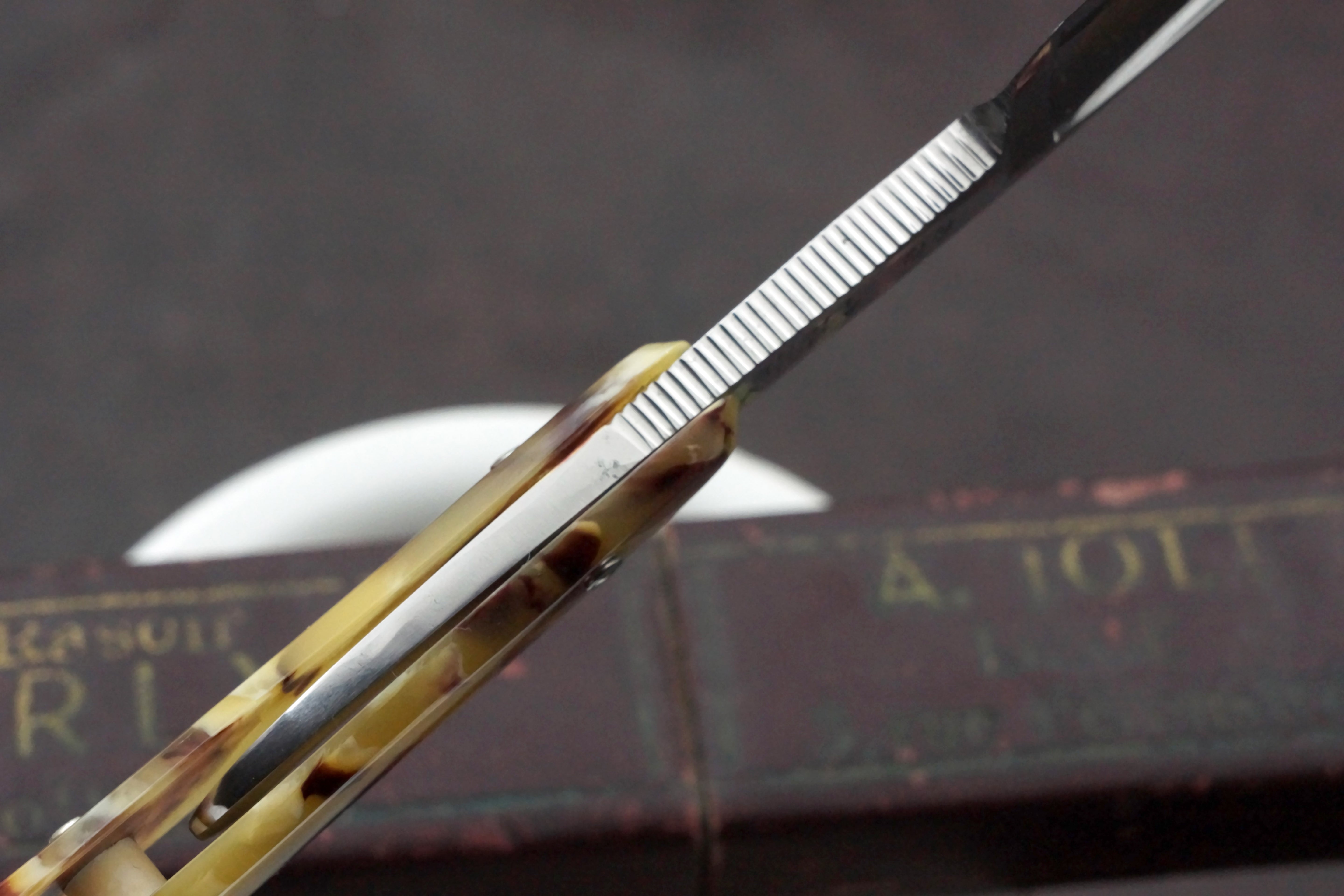 A. Joly Liege "Berly" 6/8 - Fully Restored Fancy Vintage Solingen Straight Razor - Shave Ready