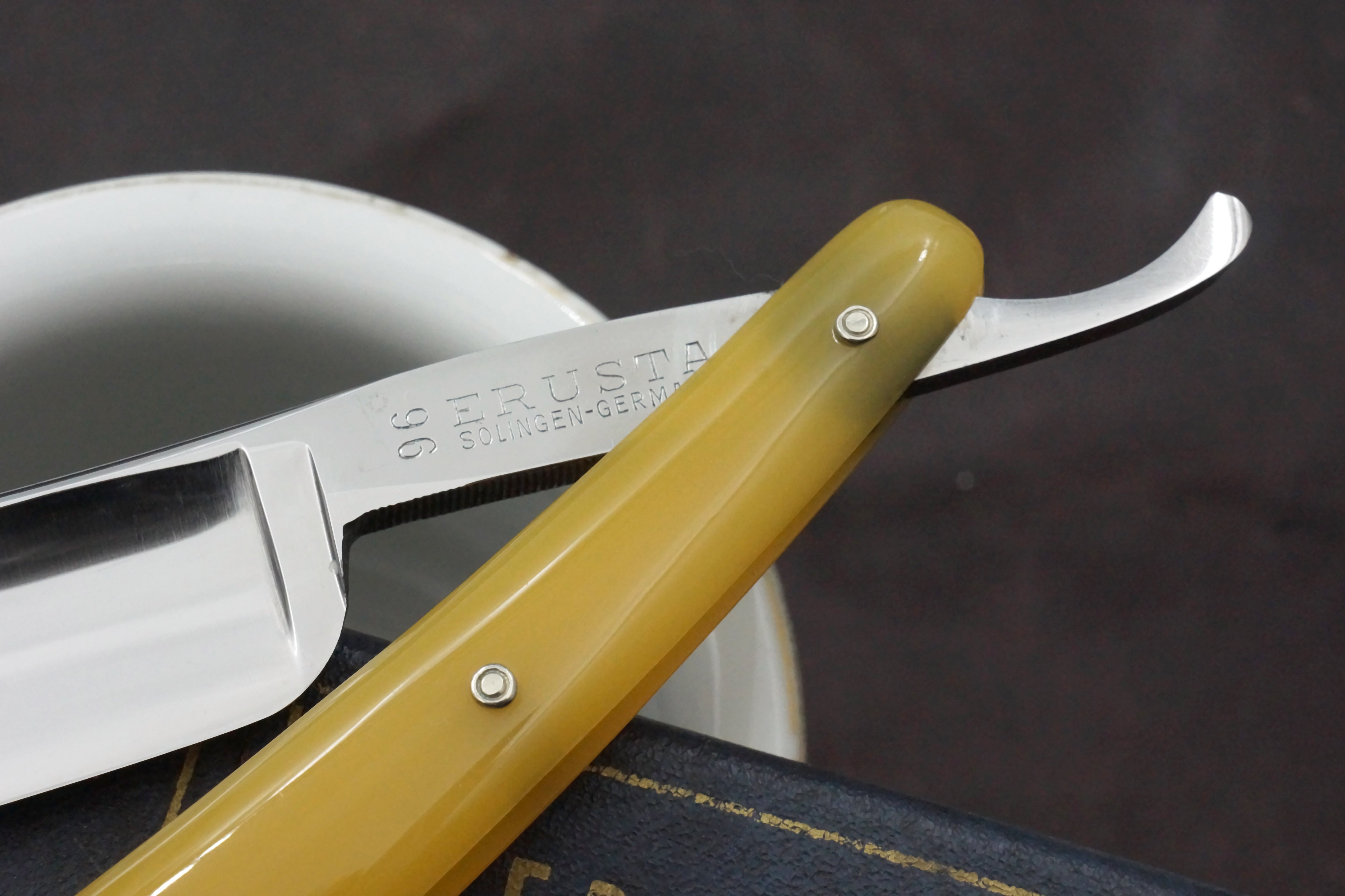 Erusta No.96 Like NOS 13/16 Extra Hollow Blade - Near Pristine Vintage Solingen Straight Razor - Shave Ready