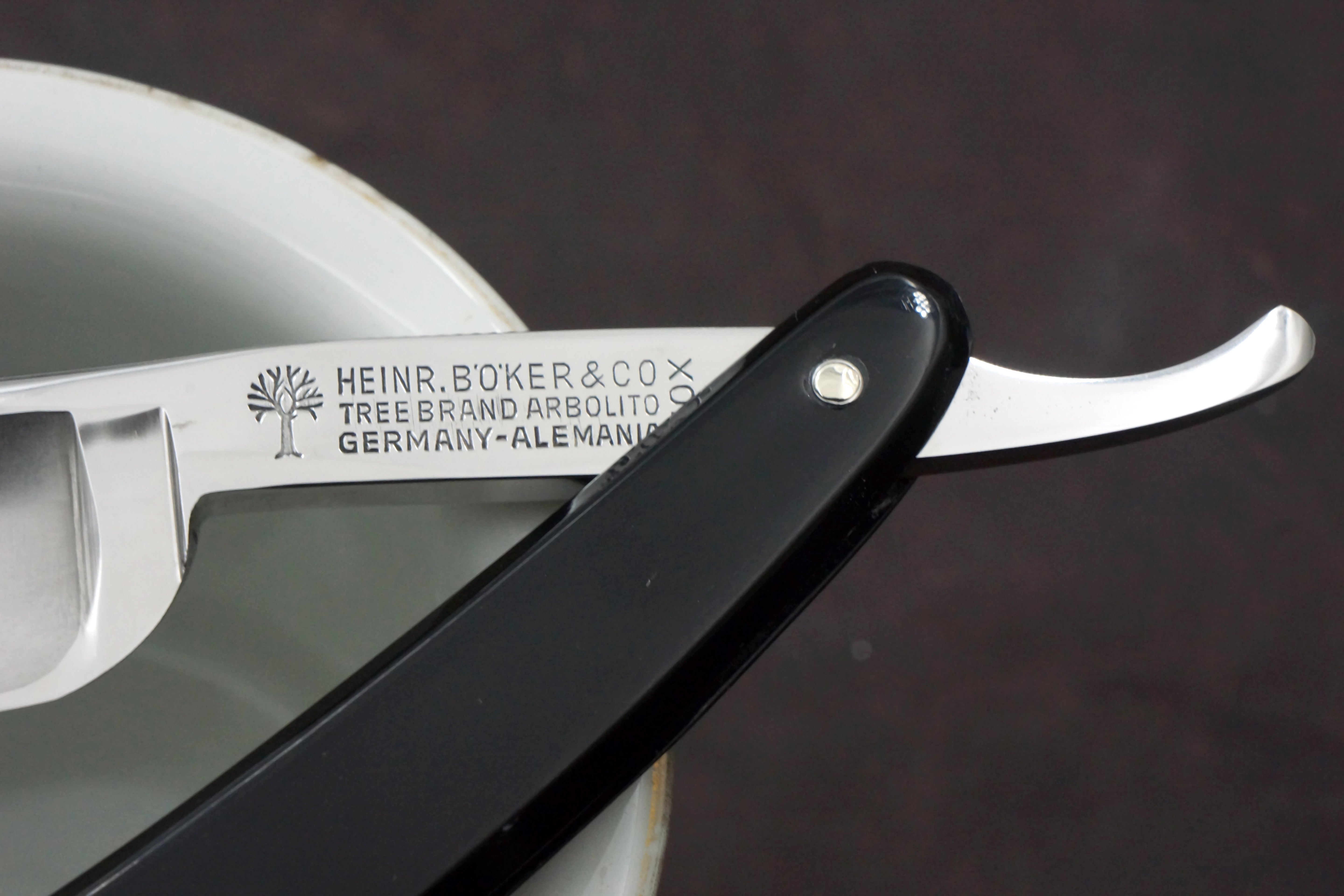 Boker Inox Stainless 13/16 - Stunning Full Hollow Blade Restored - Solingen Vintage Straight Razor - Shave Ready